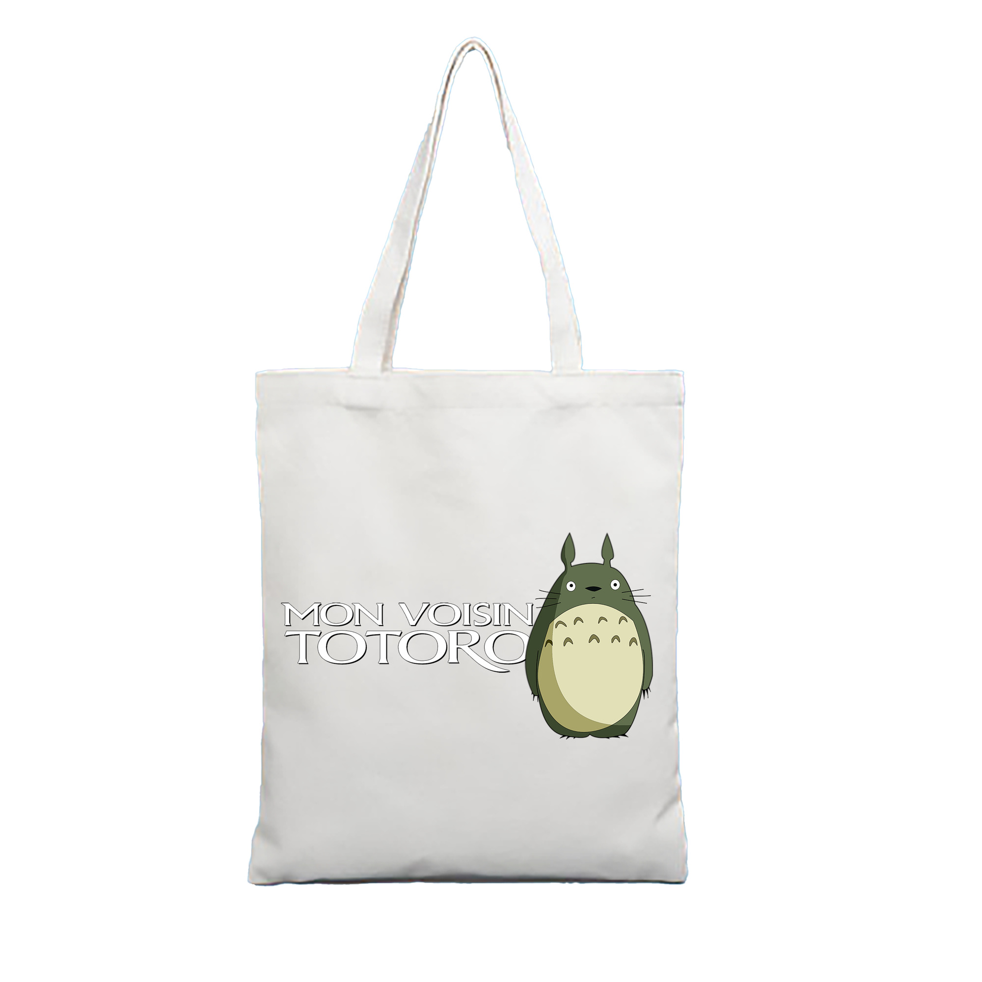 （画像用） となりのトトロ 草壁メイ 草壁サツキ My Neighbor Totoro Satsuki Kusakabe Mei Kusakabe 縦型キャンバス生地手提げバッグ　トートバッグ