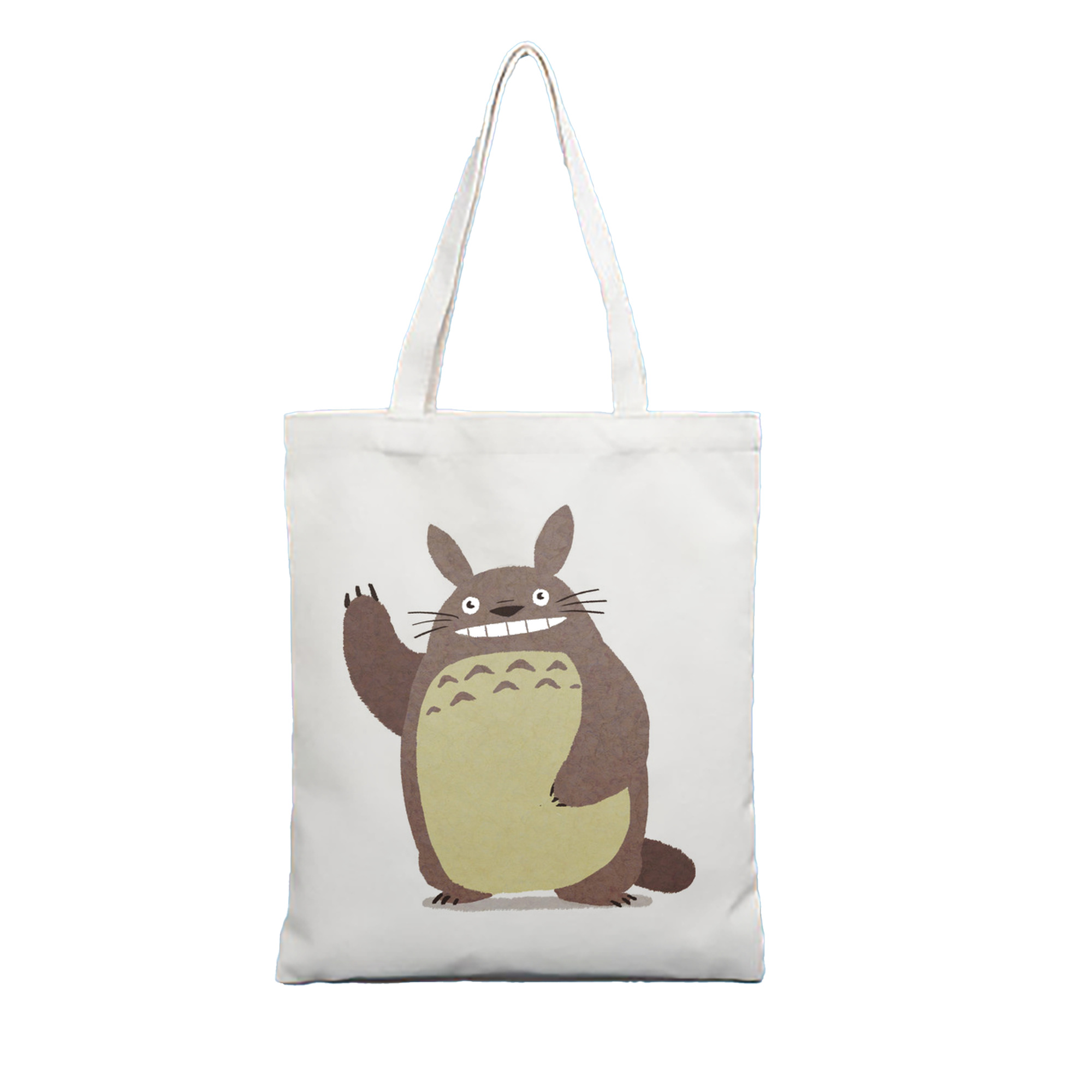 （画像用） となりのトトロ 草壁メイ 草壁サツキ My Neighbor Totoro Satsuki Kusakabe Mei Kusakabe 縦型キャンバス生地手提げバッグ　トートバッグ
