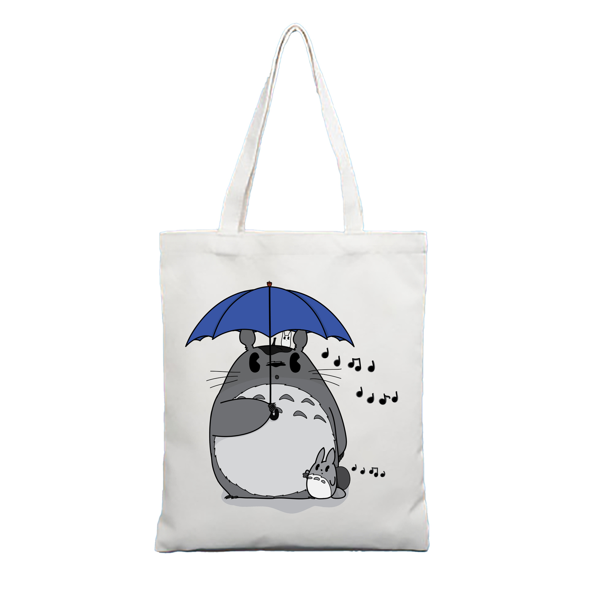（画像用） となりのトトロ 草壁メイ 草壁サツキ My Neighbor Totoro Satsuki Kusakabe Mei Kusakabe 縦型キャンバス生地手提げバッグ　トートバッグ