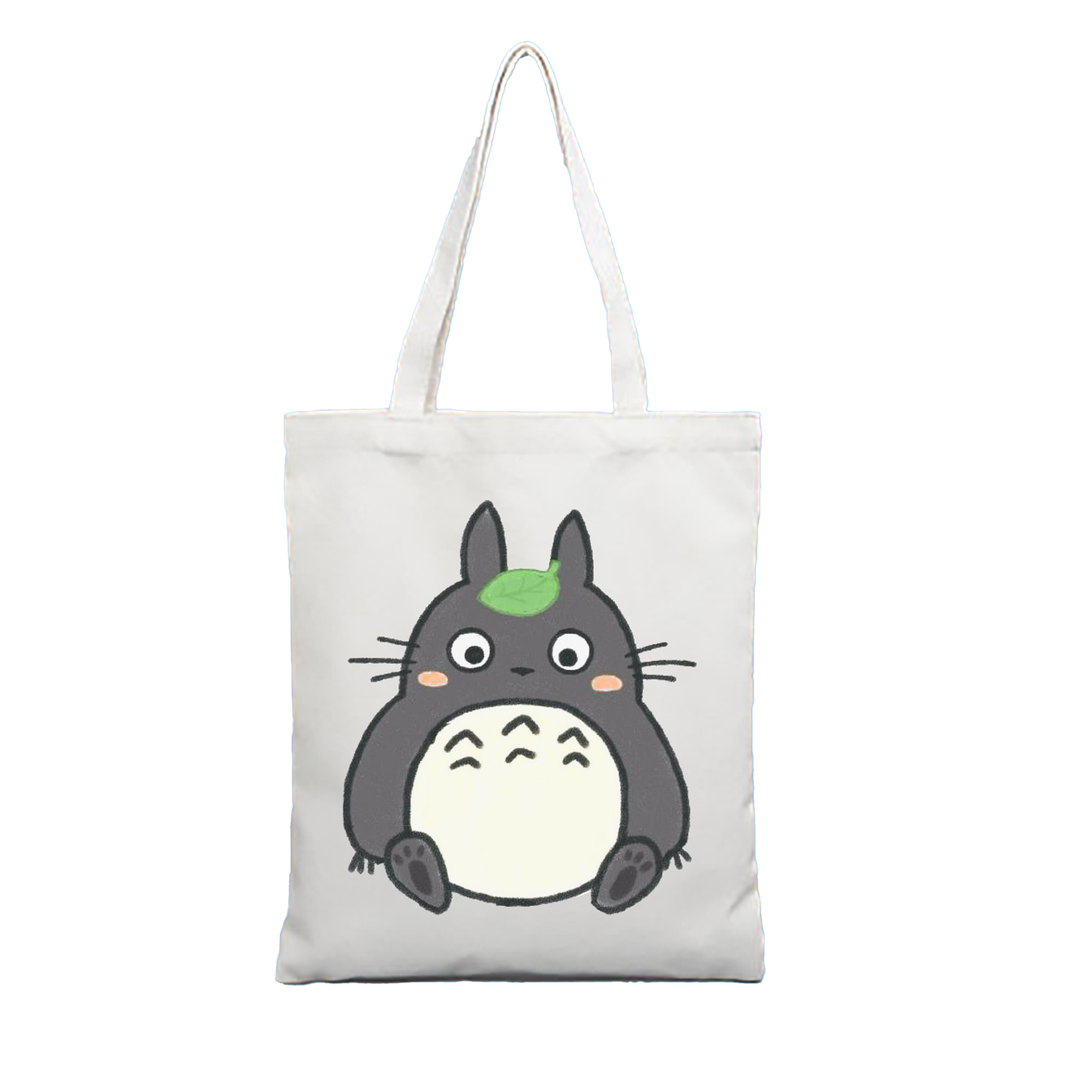 （画像用） となりのトトロ 草壁メイ 草壁サツキ My Neighbor Totoro Satsuki Kusakabe Mei Kusakabe 縦型キャンバス生地手提げバッグ　トートバッグ