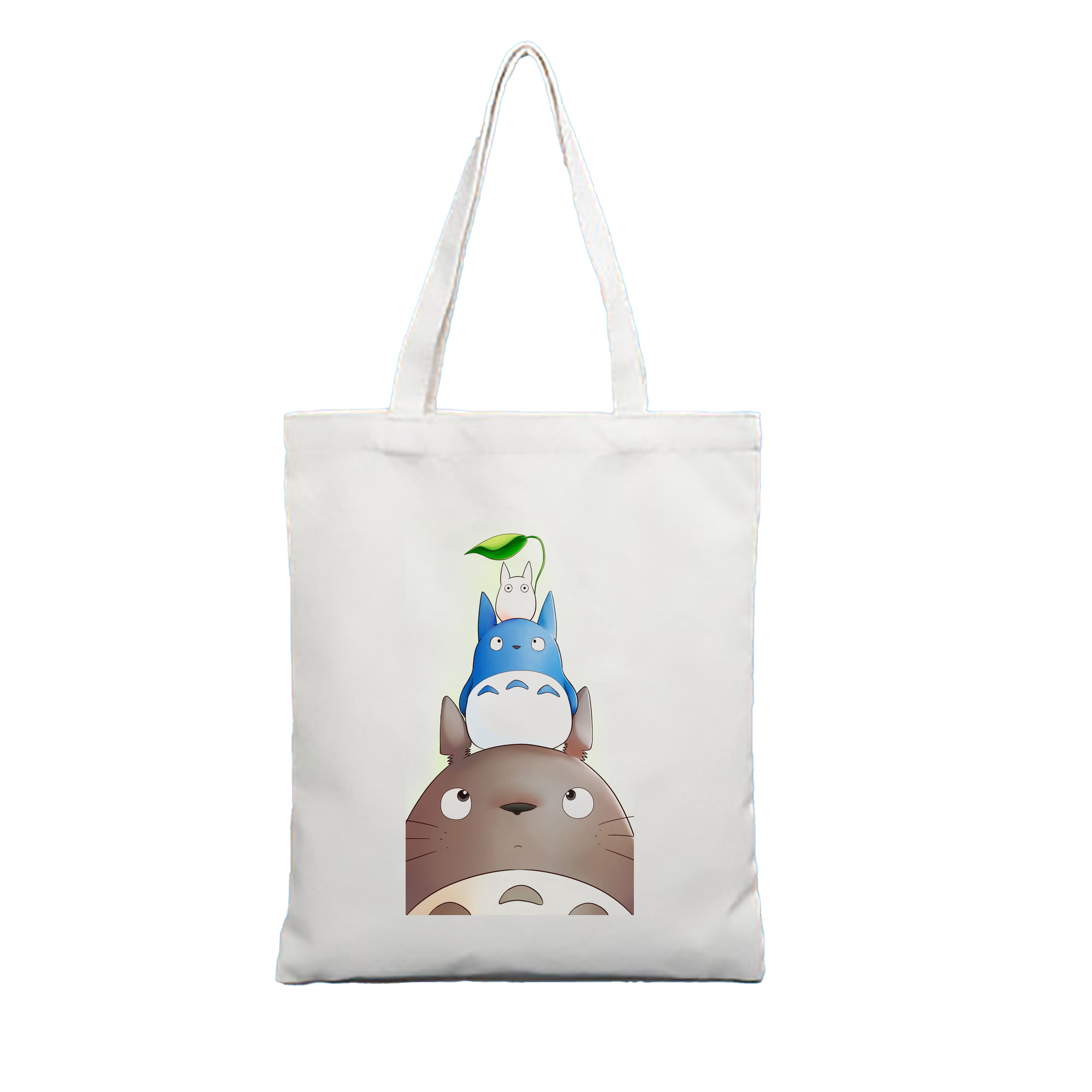（画像用） となりのトトロ 草壁メイ 草壁サツキ My Neighbor Totoro Satsuki Kusakabe Mei Kusakabe 縦型キャンバス生地手提げバッグ　トートバッグ