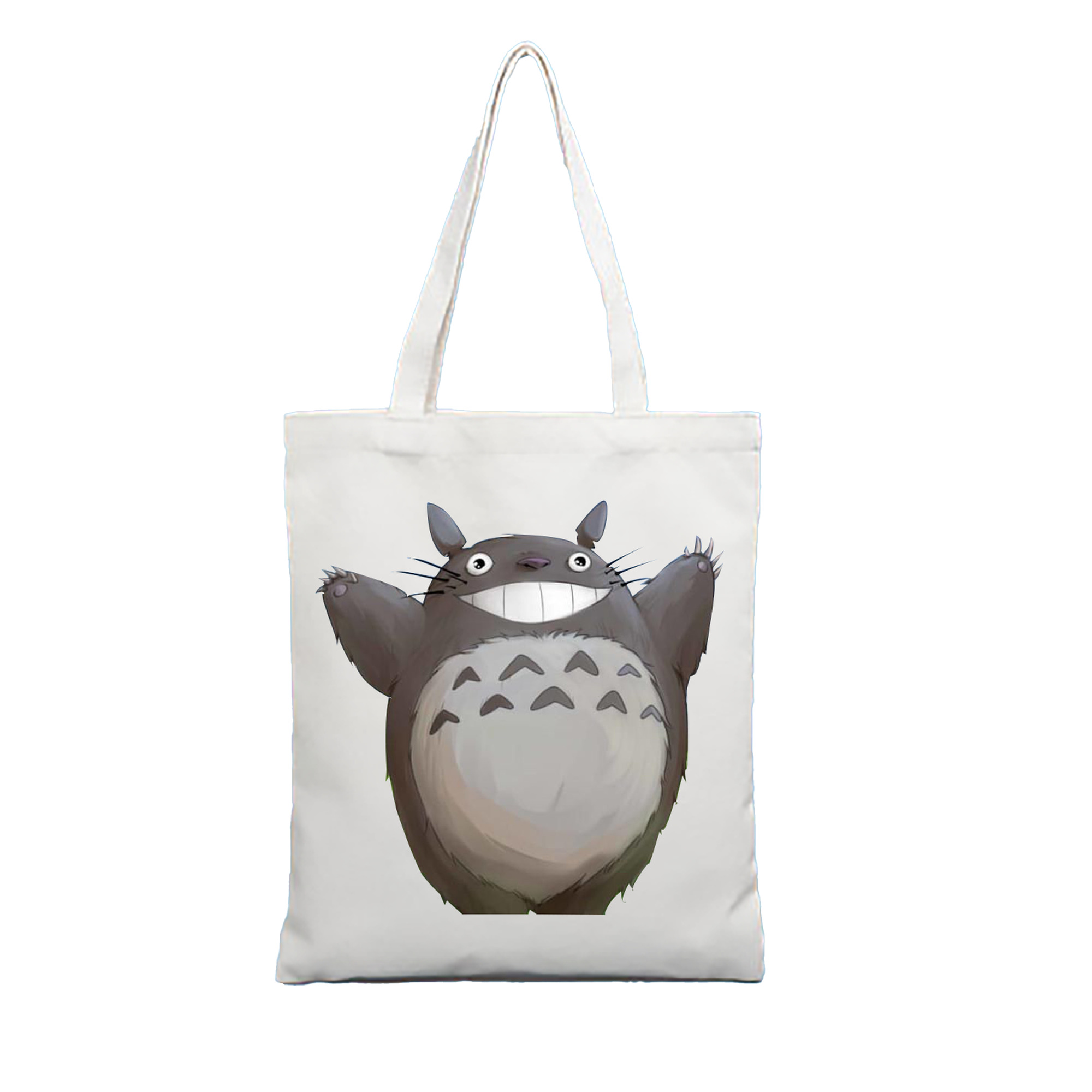 （画像用） となりのトトロ 草壁メイ 草壁サツキ My Neighbor Totoro Satsuki Kusakabe Mei Kusakabe 縦型キャンバス生地手提げバッグ　トートバッグ