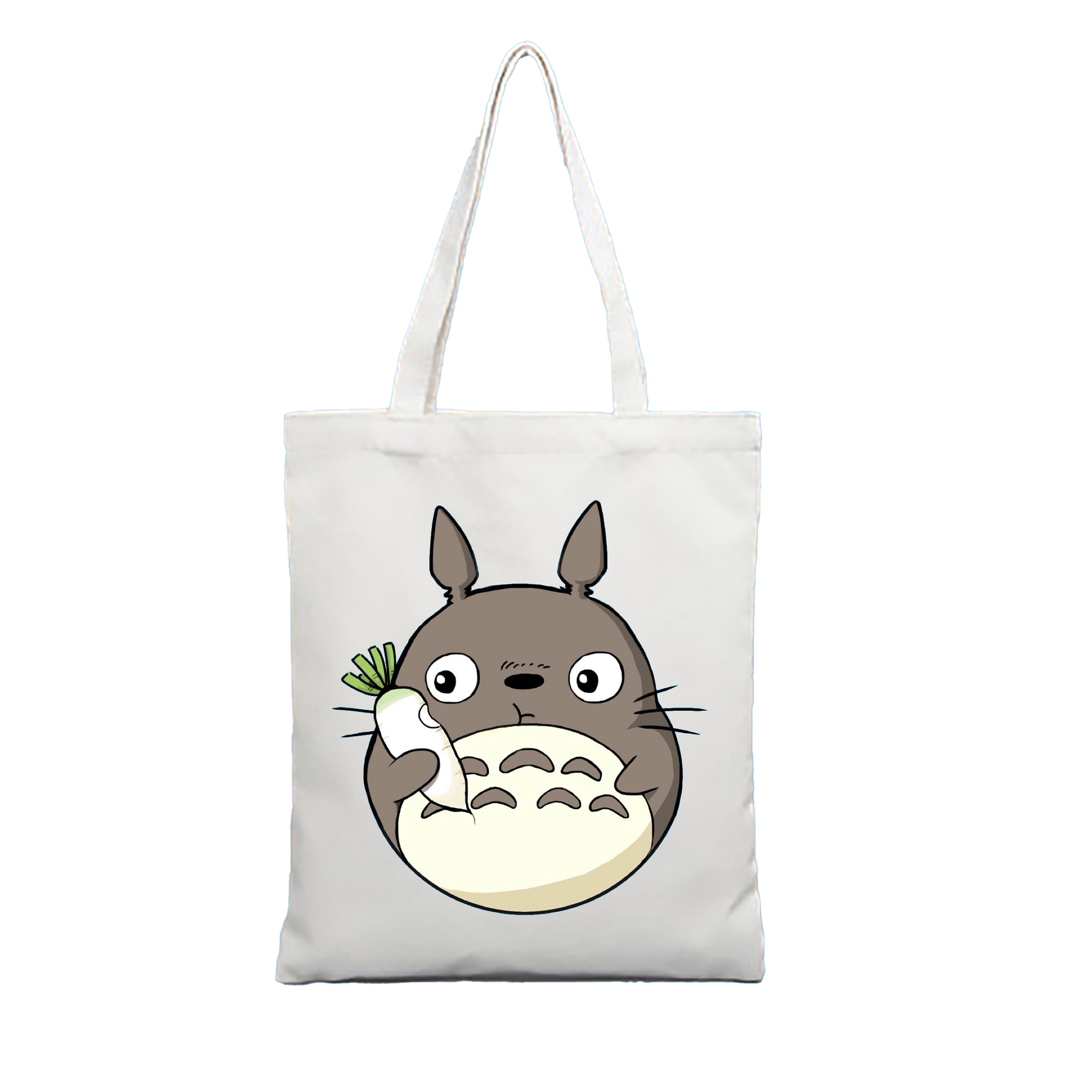 （画像用） となりのトトロ 草壁メイ 草壁サツキ My Neighbor Totoro Satsuki Kusakabe Mei Kusakabe 縦型キャンバス生地手提げバッグ　トートバッグ