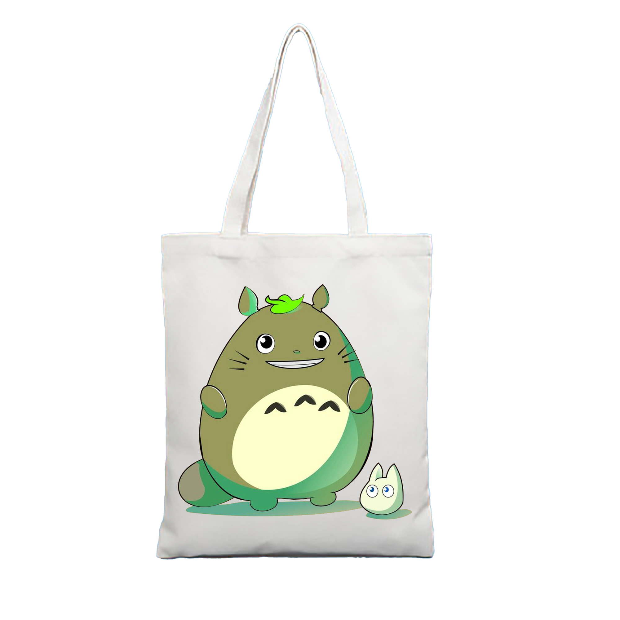 （画像用） となりのトトロ 草壁メイ 草壁サツキ My Neighbor Totoro Satsuki Kusakabe Mei Kusakabe 縦型キャンバス生地手提げバッグ　トートバッグ