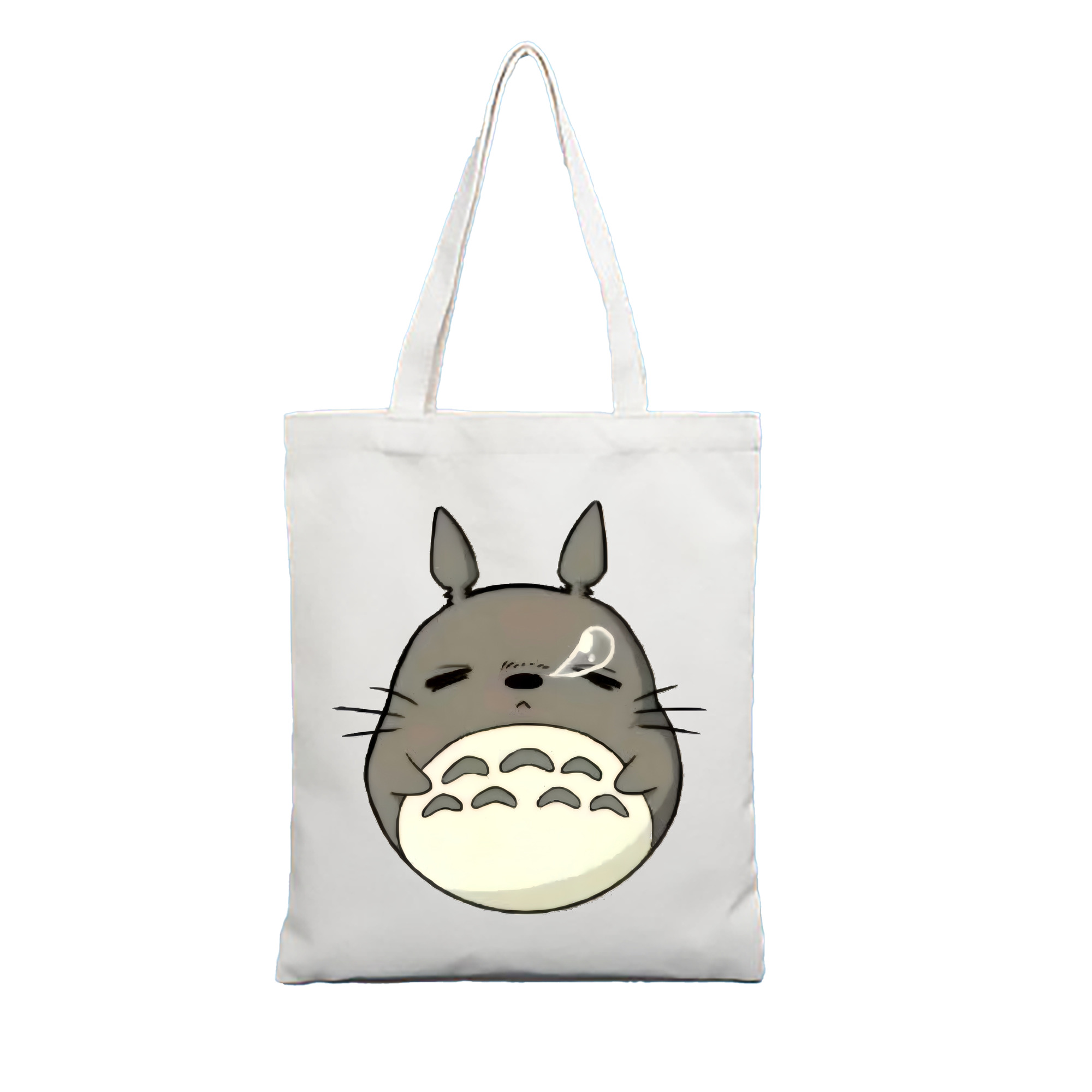 （画像用） となりのトトロ 草壁メイ 草壁サツキ My Neighbor Totoro Satsuki Kusakabe Mei Kusakabe 縦型キャンバス生地手提げバッグ　トートバッグ
