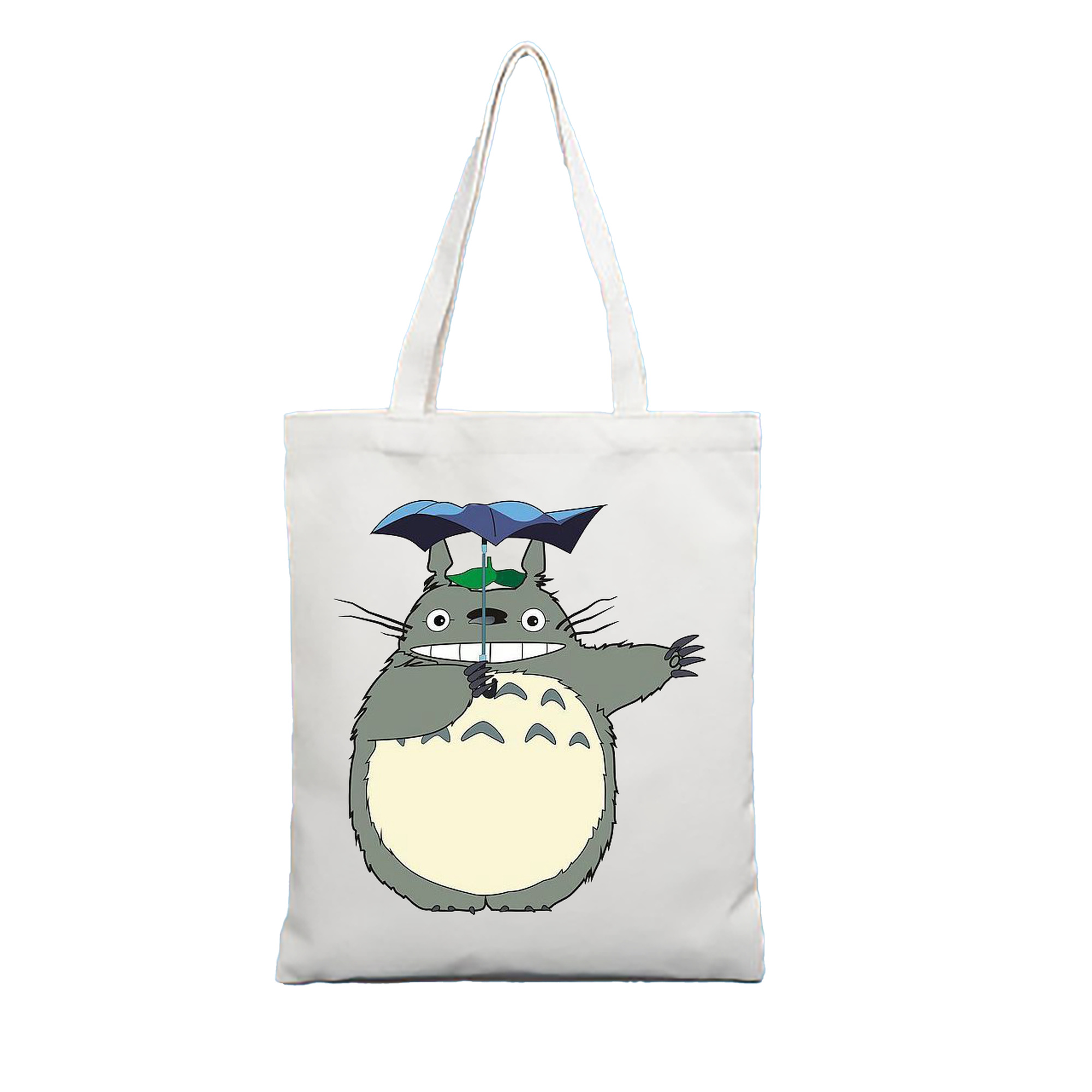 （画像用） となりのトトロ 草壁メイ 草壁サツキ My Neighbor Totoro Satsuki Kusakabe Mei Kusakabe 縦型キャンバス生地手提げバッグ　トートバッグ