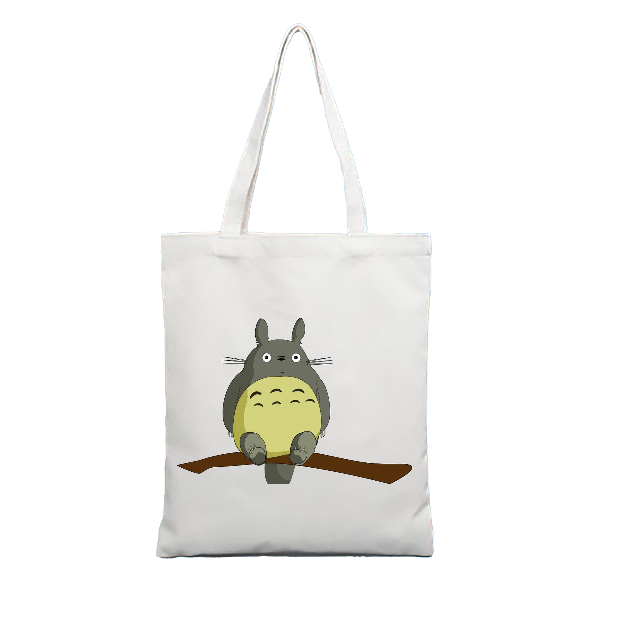 （画像用） となりのトトロ 草壁メイ 草壁サツキ My Neighbor Totoro Satsuki Kusakabe Mei Kusakabe 縦型キャンバス生地手提げバッグ　トートバッグ