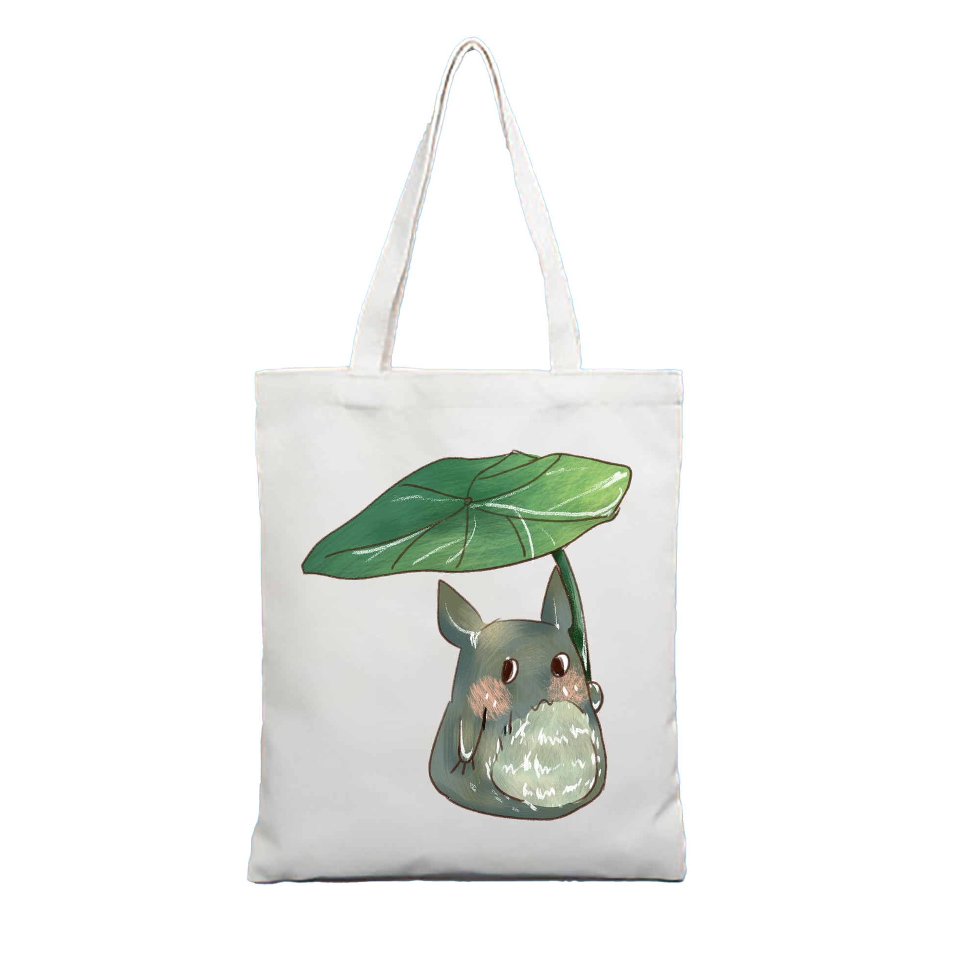 （画像用） となりのトトロ 草壁メイ 草壁サツキ My Neighbor Totoro Satsuki Kusakabe Mei Kusakabe 縦型キャンバス生地手提げバッグ　トートバッグ
