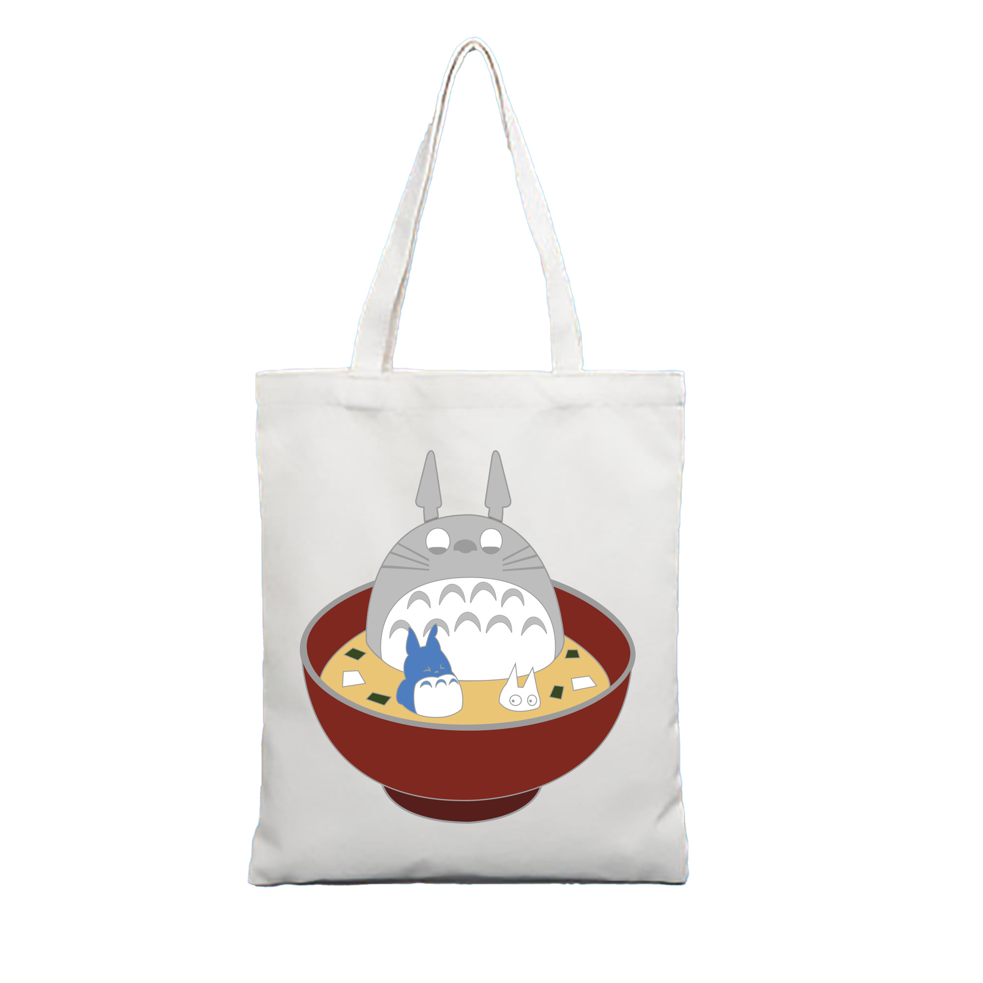 （画像用） となりのトトロ 草壁メイ 草壁サツキ My Neighbor Totoro Satsuki Kusakabe Mei Kusakabe 縦型キャンバス生地手提げバッグ　トートバッグ