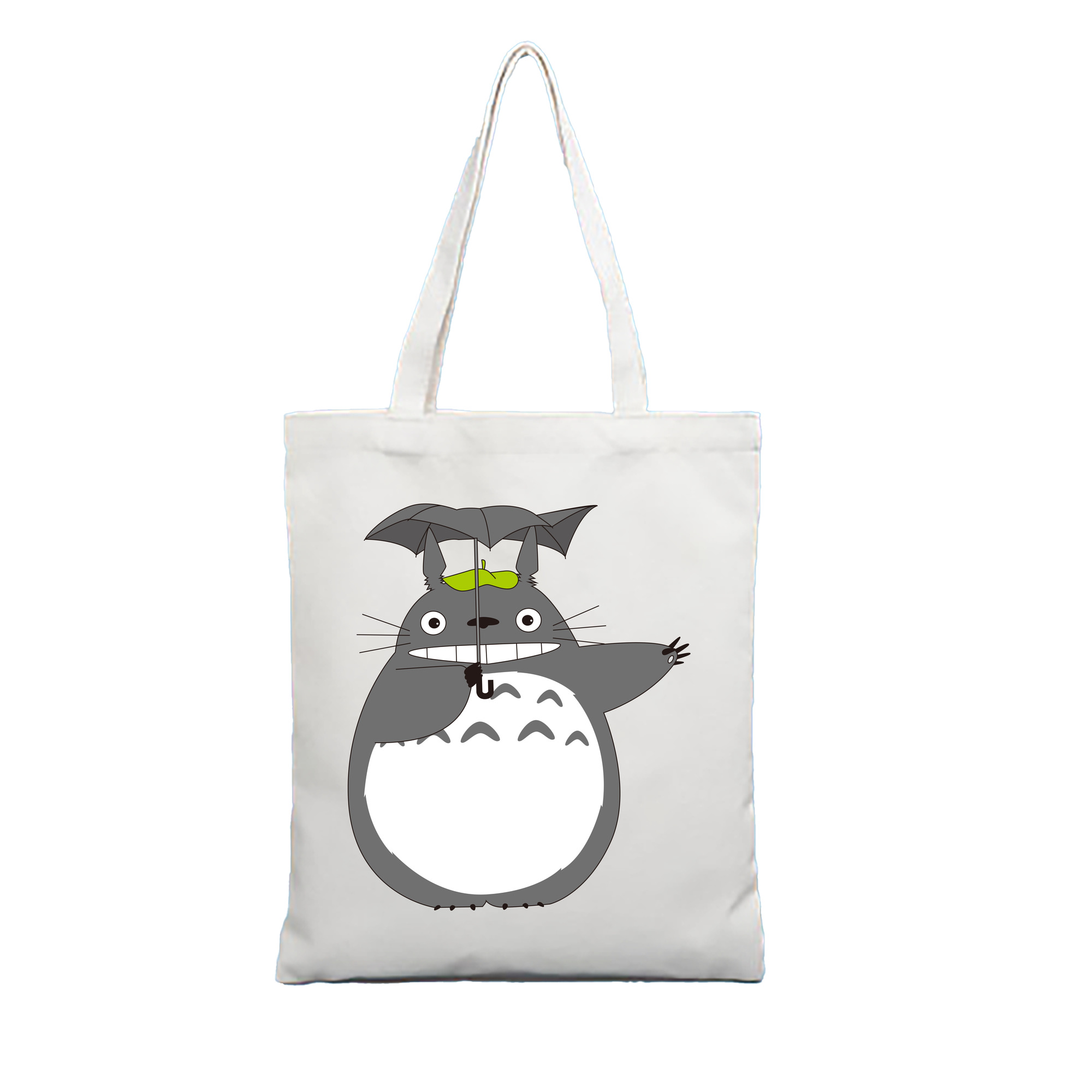 （画像用） となりのトトロ 草壁メイ 草壁サツキ My Neighbor Totoro Satsuki Kusakabe Mei Kusakabe 縦型キャンバス生地手提げバッグ　トートバッグ