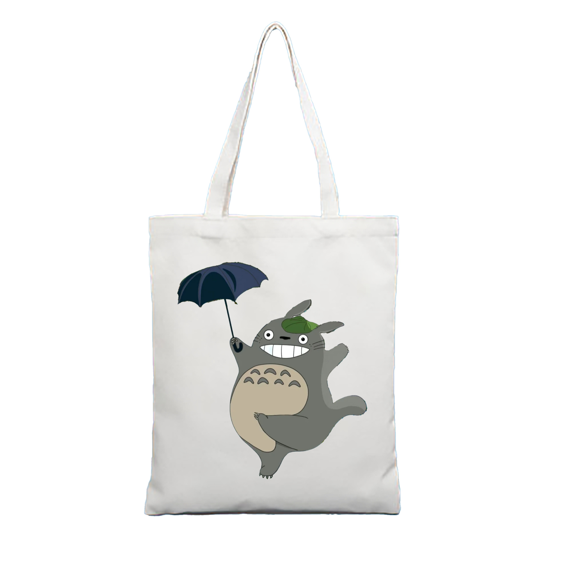 （画像用） となりのトトロ 草壁メイ 草壁サツキ My Neighbor Totoro Satsuki Kusakabe Mei Kusakabe 縦型キャンバス生地手提げバッグ　トートバッグ