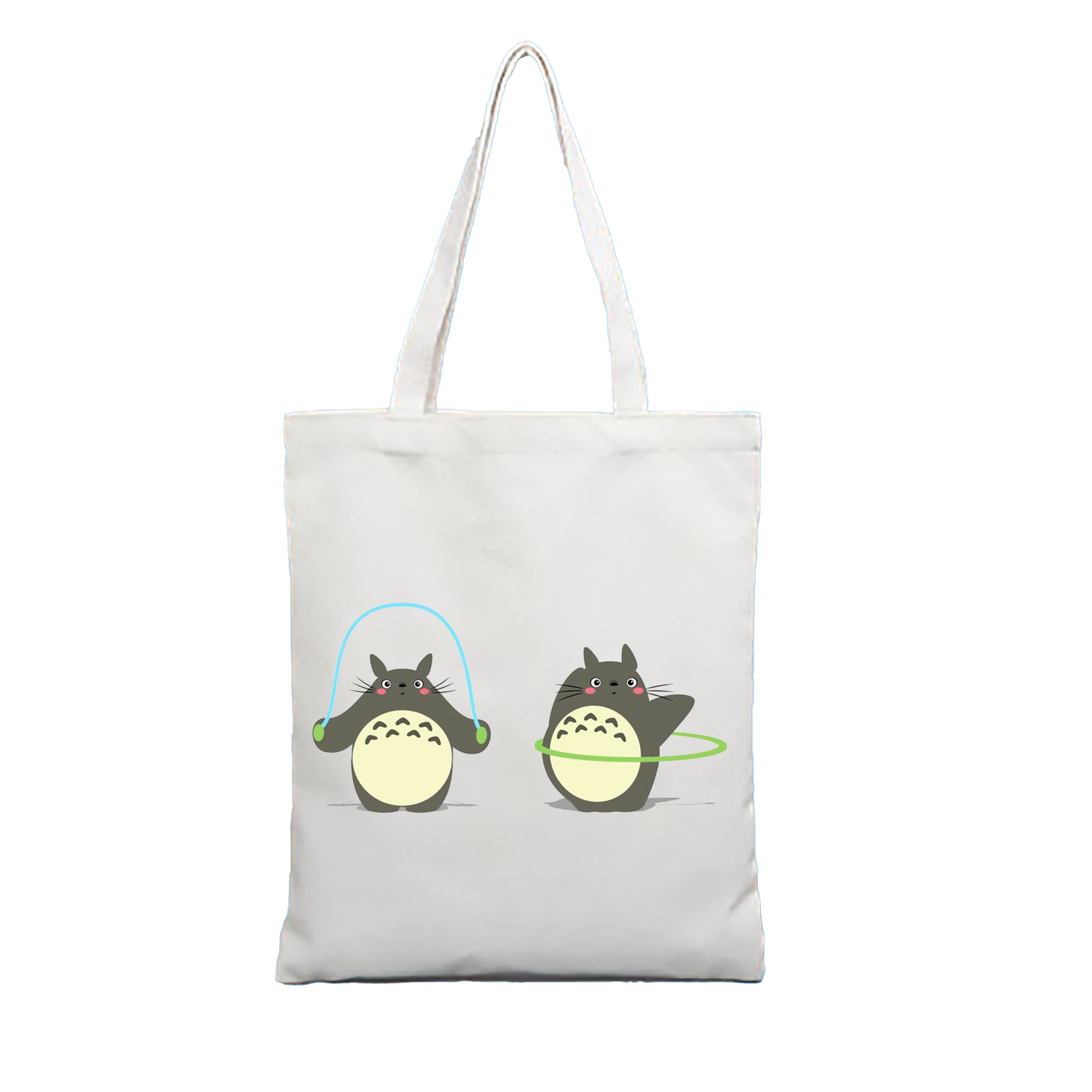（画像用） となりのトトロ 草壁メイ 草壁サツキ My Neighbor Totoro Satsuki Kusakabe Mei Kusakabe 縦型キャンバス生地手提げバッグ　トートバッグ
