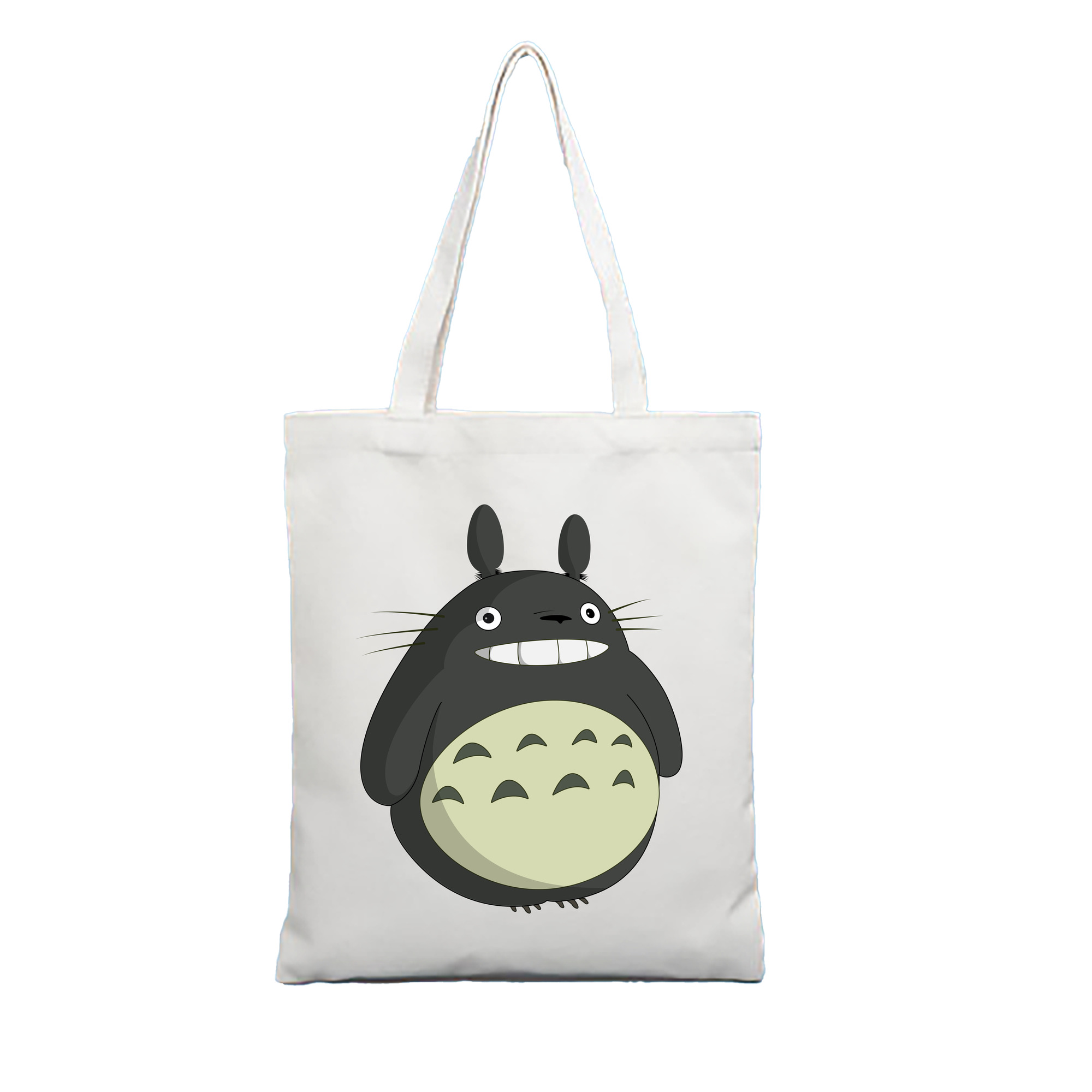 （画像用） となりのトトロ 草壁メイ 草壁サツキ My Neighbor Totoro Satsuki Kusakabe Mei Kusakabe 縦型キャンバス生地手提げバッグ　トートバッグ