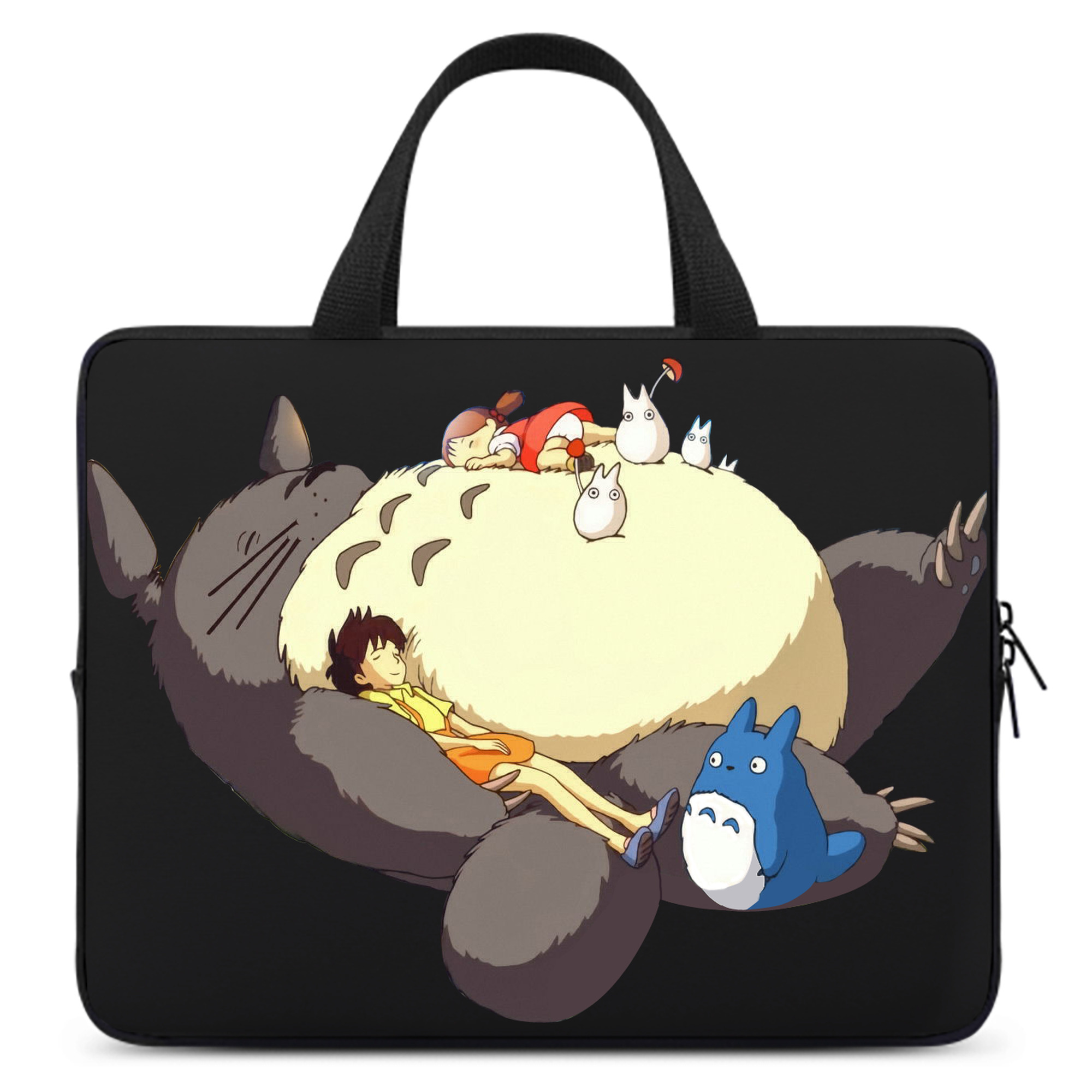 （画像用） となりのトトロ 草壁メイ 草壁サツキ My Neighbor Totoro Satsuki Kusakabe Mei Kusakabe 手提げノートパソコンバッグ