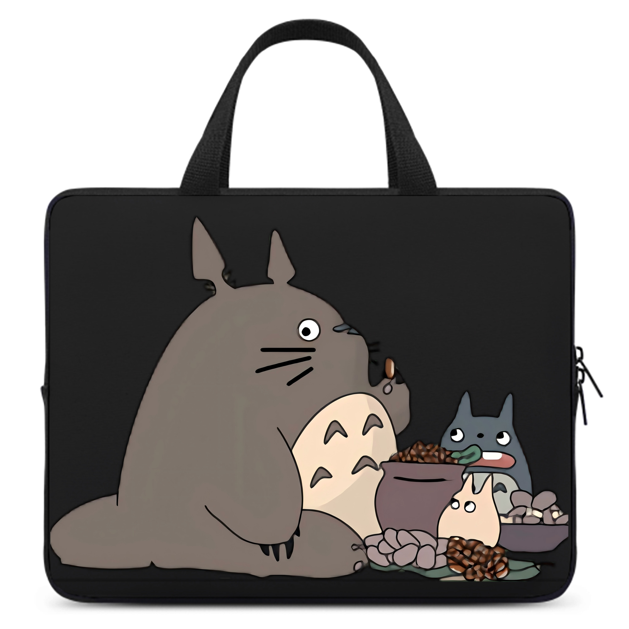 （画像用） となりのトトロ 草壁メイ 草壁サツキ My Neighbor Totoro Satsuki Kusakabe Mei Kusakabe 手提げノートパソコンバッグ