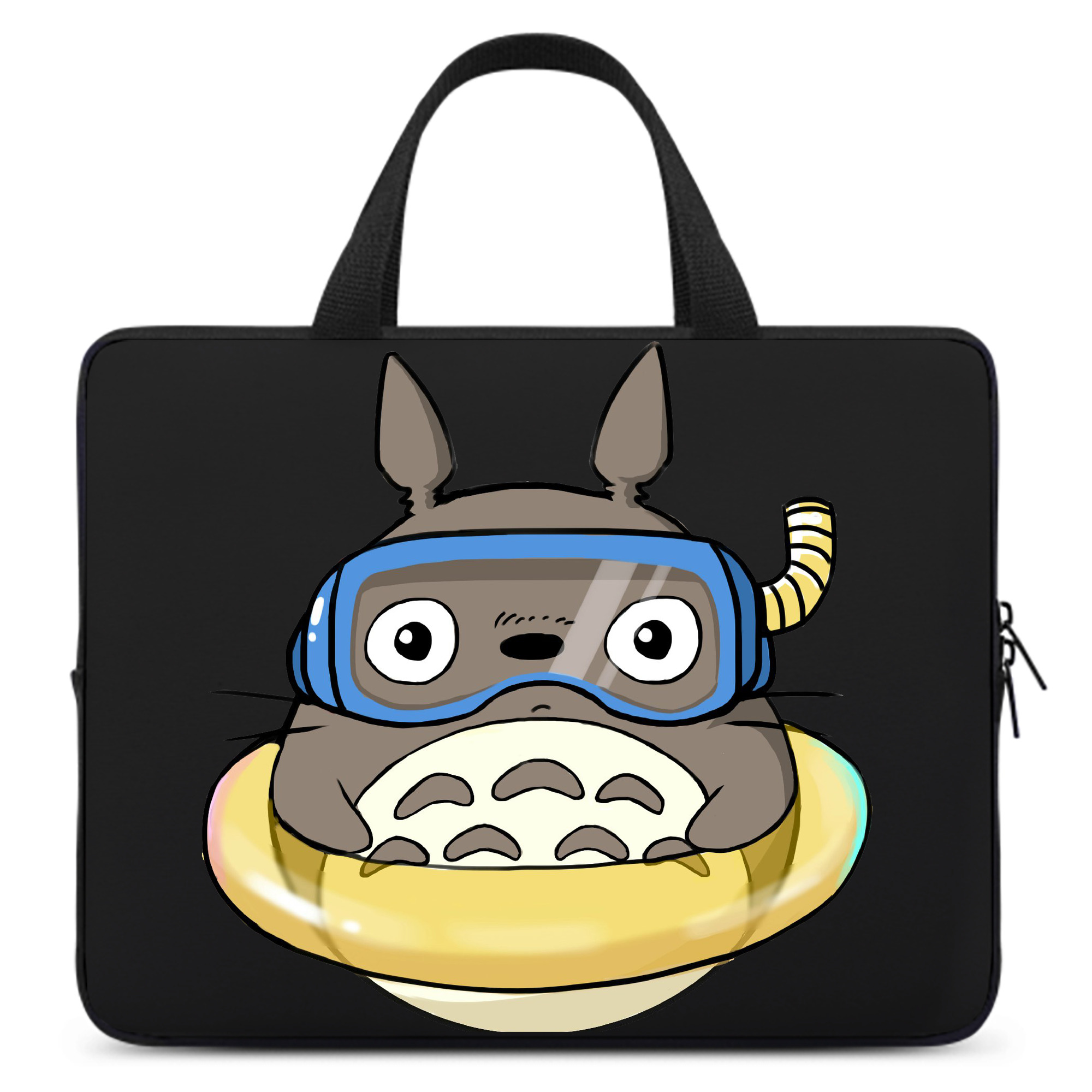 （画像用） となりのトトロ 草壁メイ 草壁サツキ My Neighbor Totoro Satsuki Kusakabe Mei Kusakabe 手提げノートパソコンバッグ
