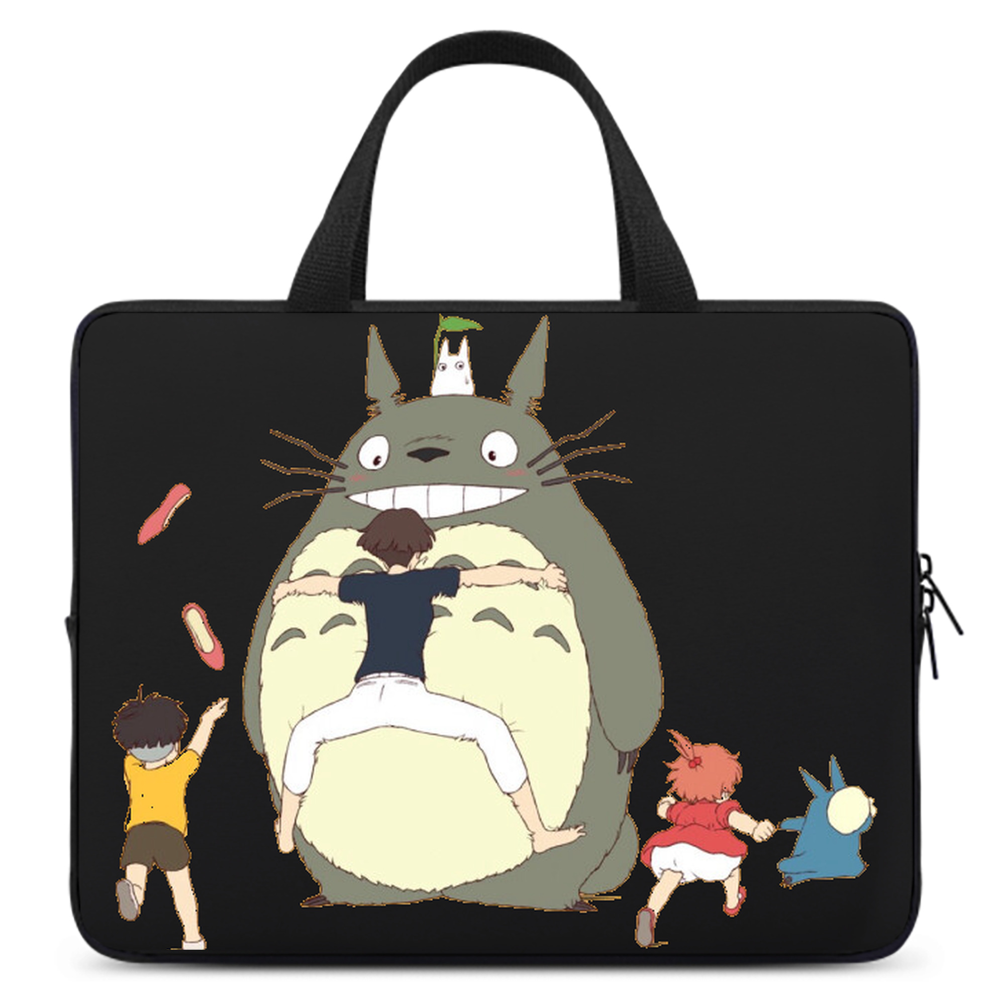 （画像用） となりのトトロ 草壁メイ 草壁サツキ My Neighbor Totoro Satsuki Kusakabe Mei Kusakabe 手提げノートパソコンバッグ