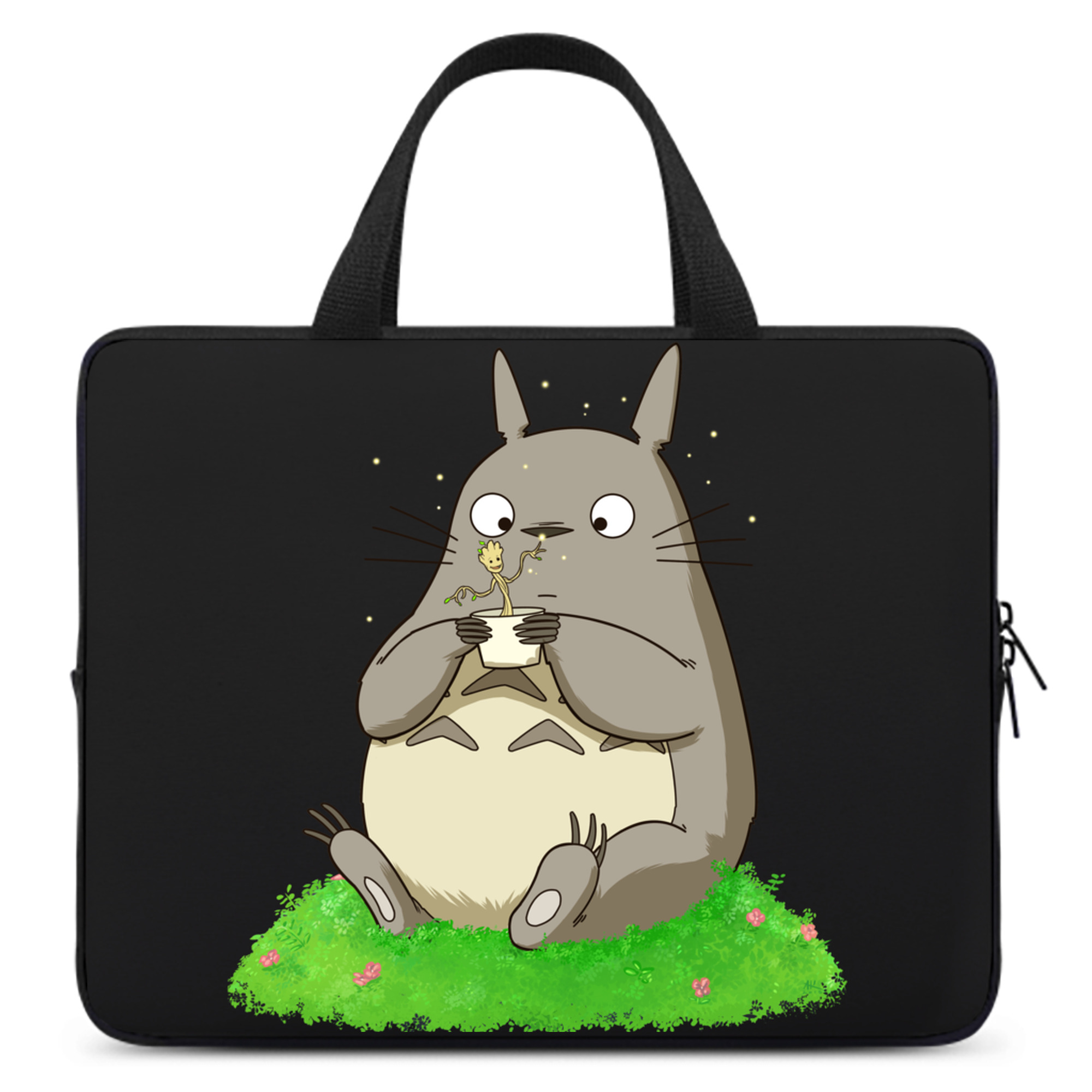 （画像用） となりのトトロ 草壁メイ 草壁サツキ My Neighbor Totoro Satsuki Kusakabe Mei Kusakabe 手提げノートパソコンバッグ