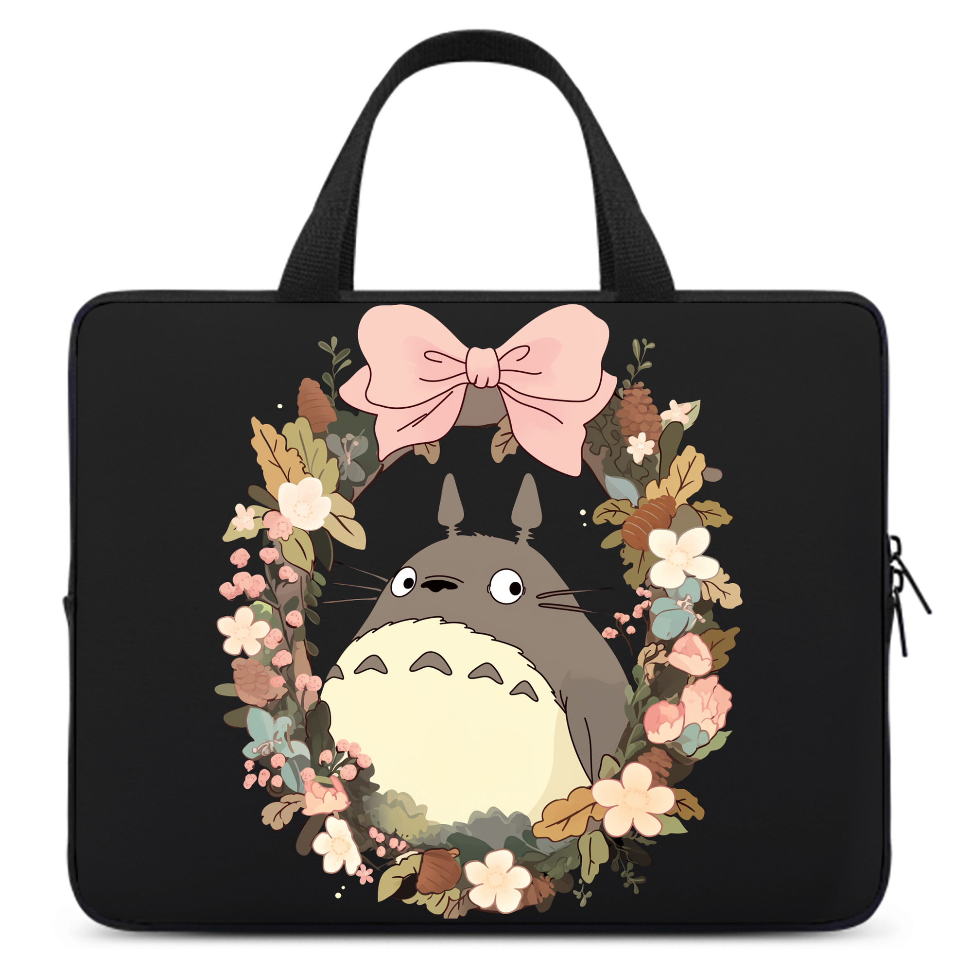 （画像用） となりのトトロ 草壁メイ 草壁サツキ My Neighbor Totoro Satsuki Kusakabe Mei Kusakabe 手提げノートパソコンバッグ