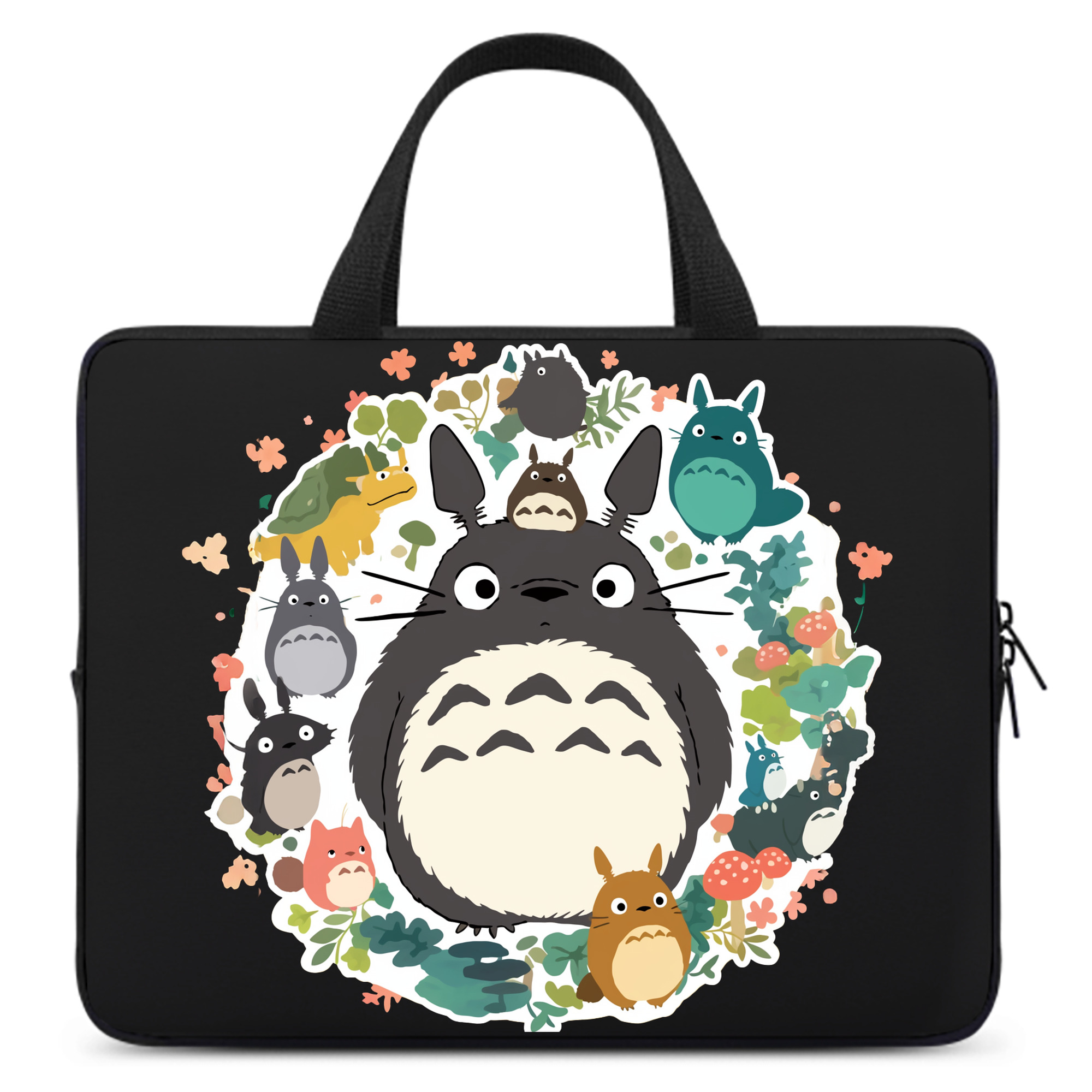 （画像用） となりのトトロ 草壁メイ 草壁サツキ My Neighbor Totoro Satsuki Kusakabe Mei Kusakabe 手提げノートパソコンバッグ