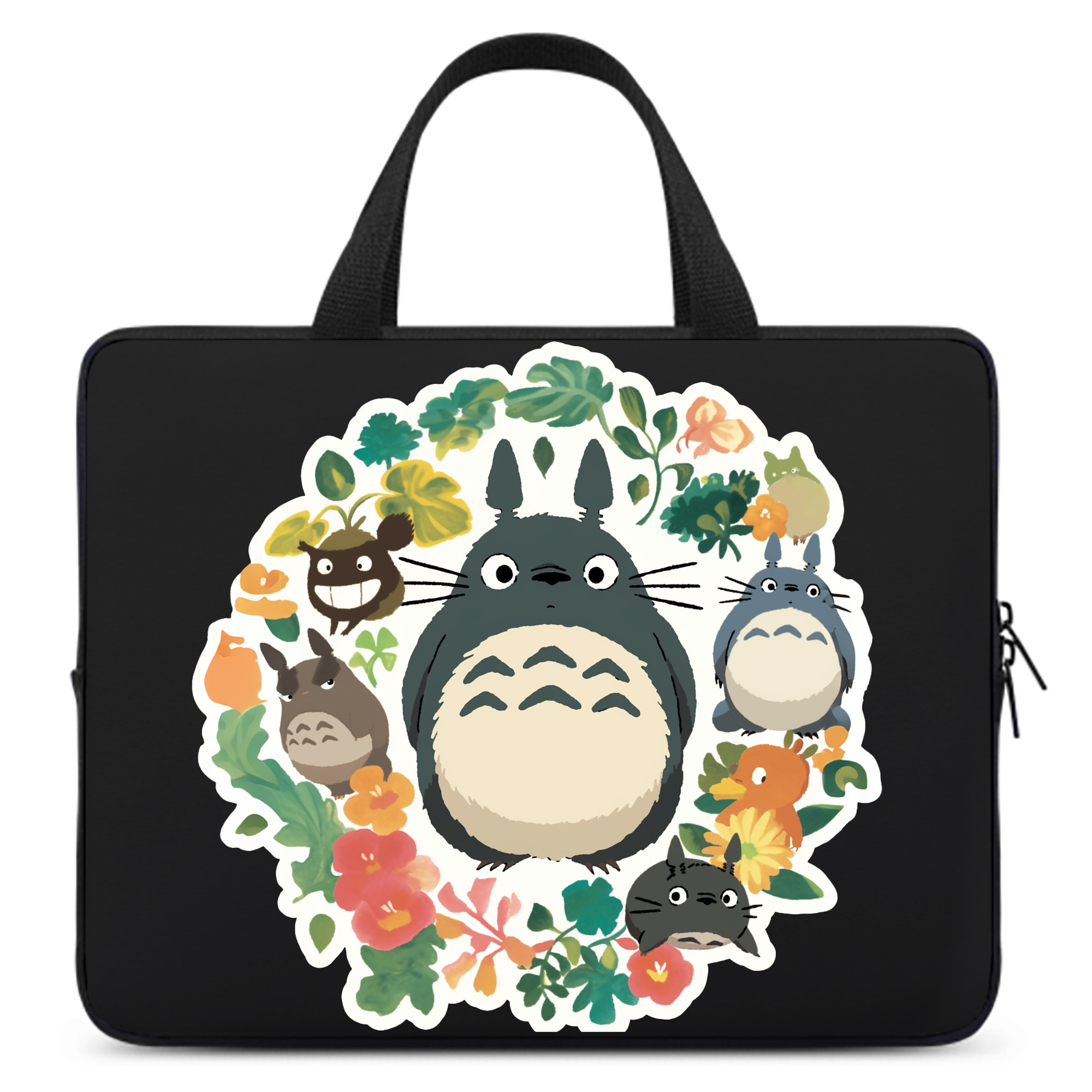（画像用） となりのトトロ 草壁メイ 草壁サツキ My Neighbor Totoro Satsuki Kusakabe Mei Kusakabe 手提げノートパソコンバッグ