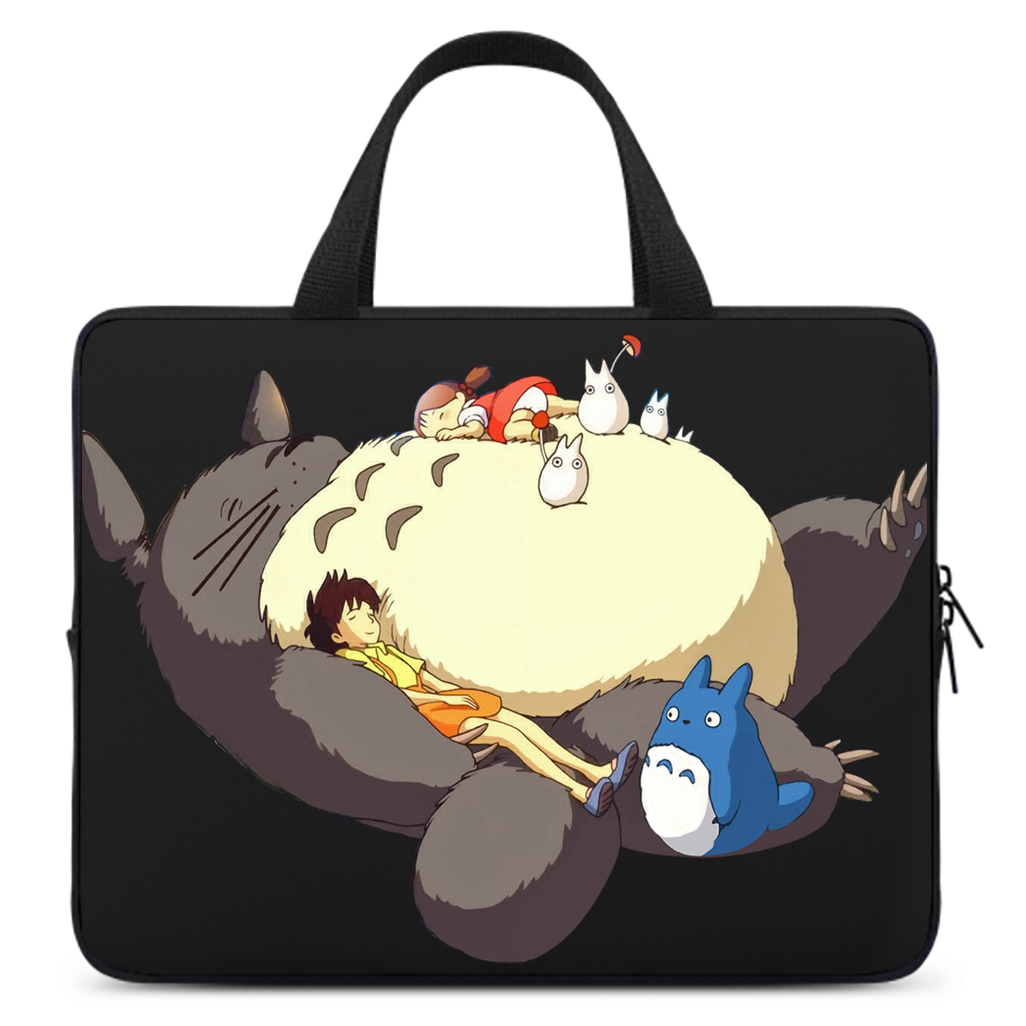 （画像用） となりのトトロ 草壁メイ 草壁サツキ My Neighbor Totoro Satsuki Kusakabe Mei Kusakabe 手提げノートパソコンバッグ