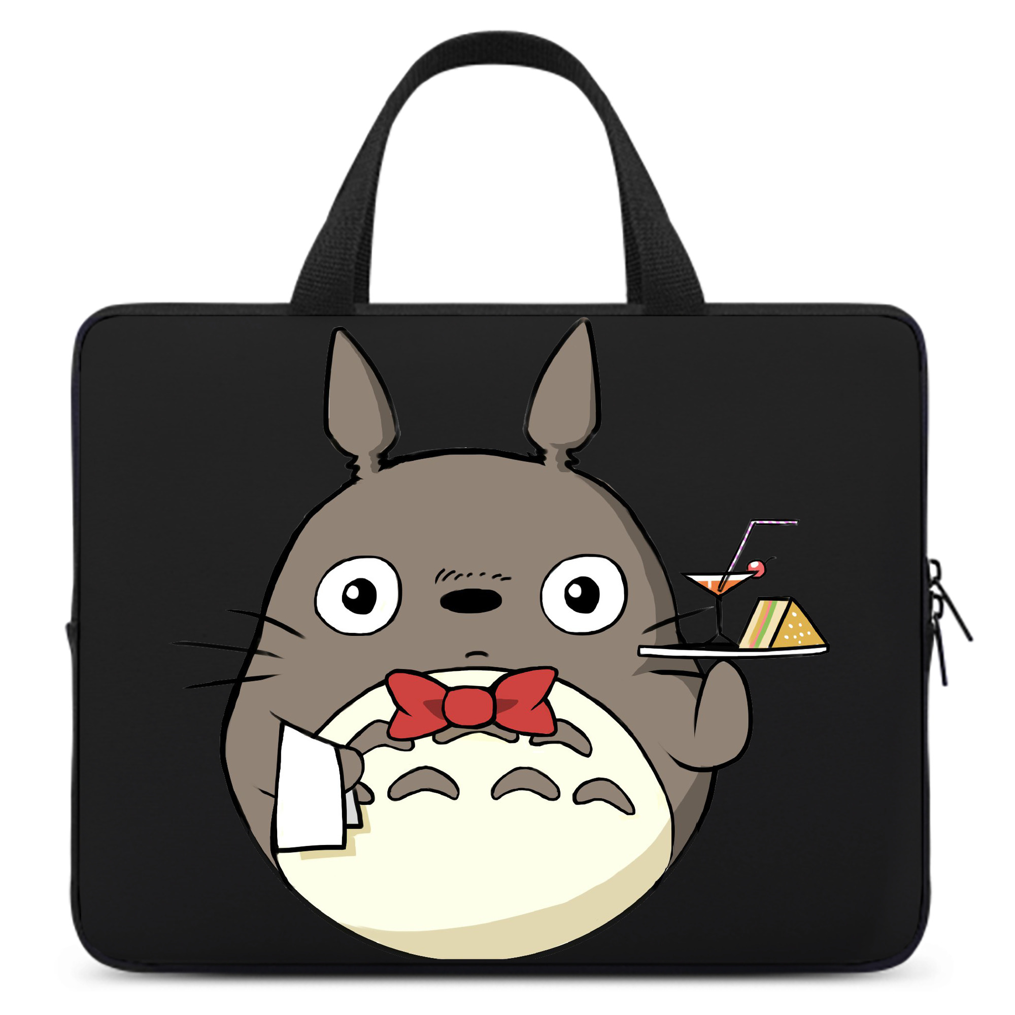 （画像用） となりのトトロ 草壁メイ 草壁サツキ My Neighbor Totoro Satsuki Kusakabe Mei Kusakabe 手提げノートパソコンバッグ