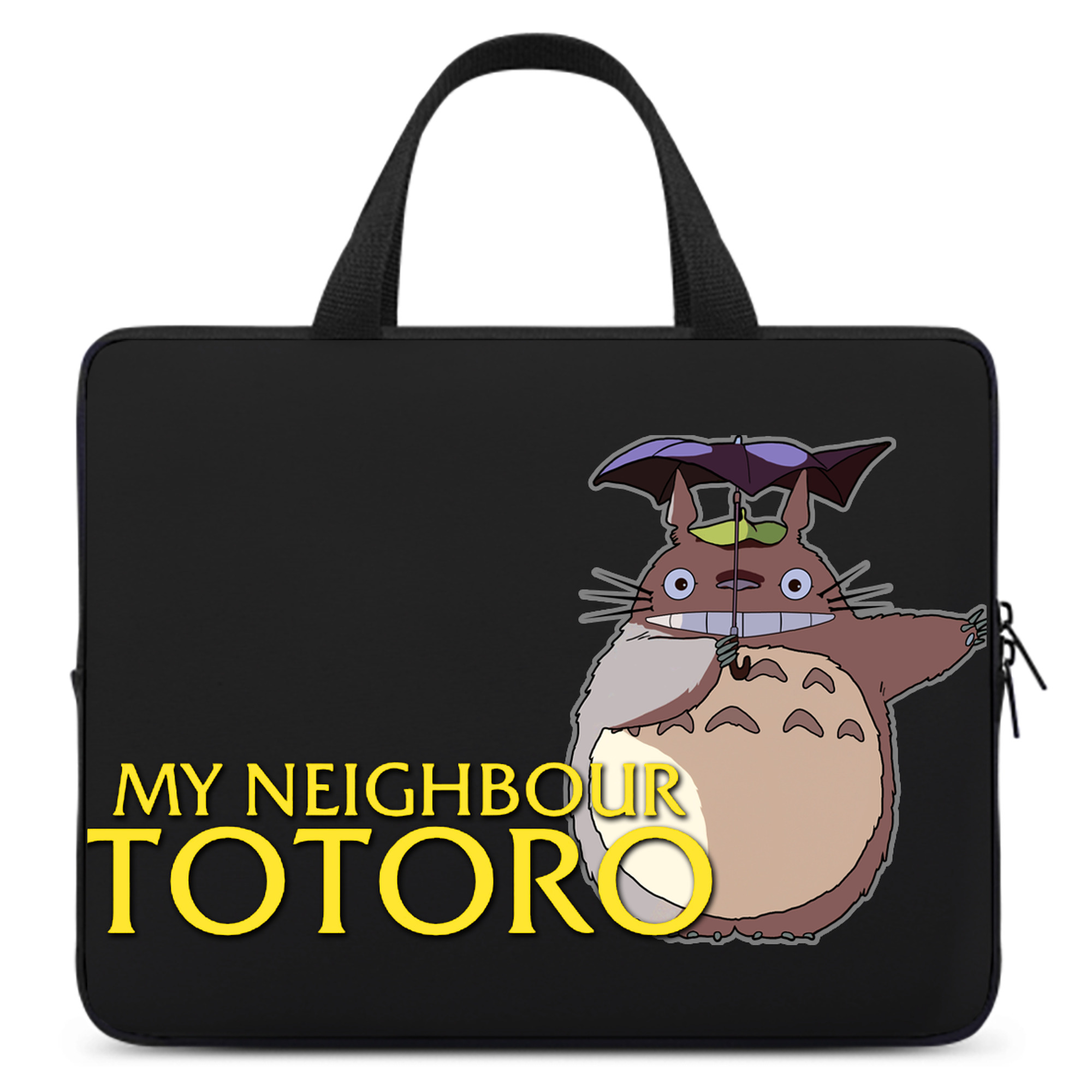 （画像用） となりのトトロ 草壁メイ 草壁サツキ My Neighbor Totoro Satsuki Kusakabe Mei Kusakabe 手提げノートパソコンバッグ