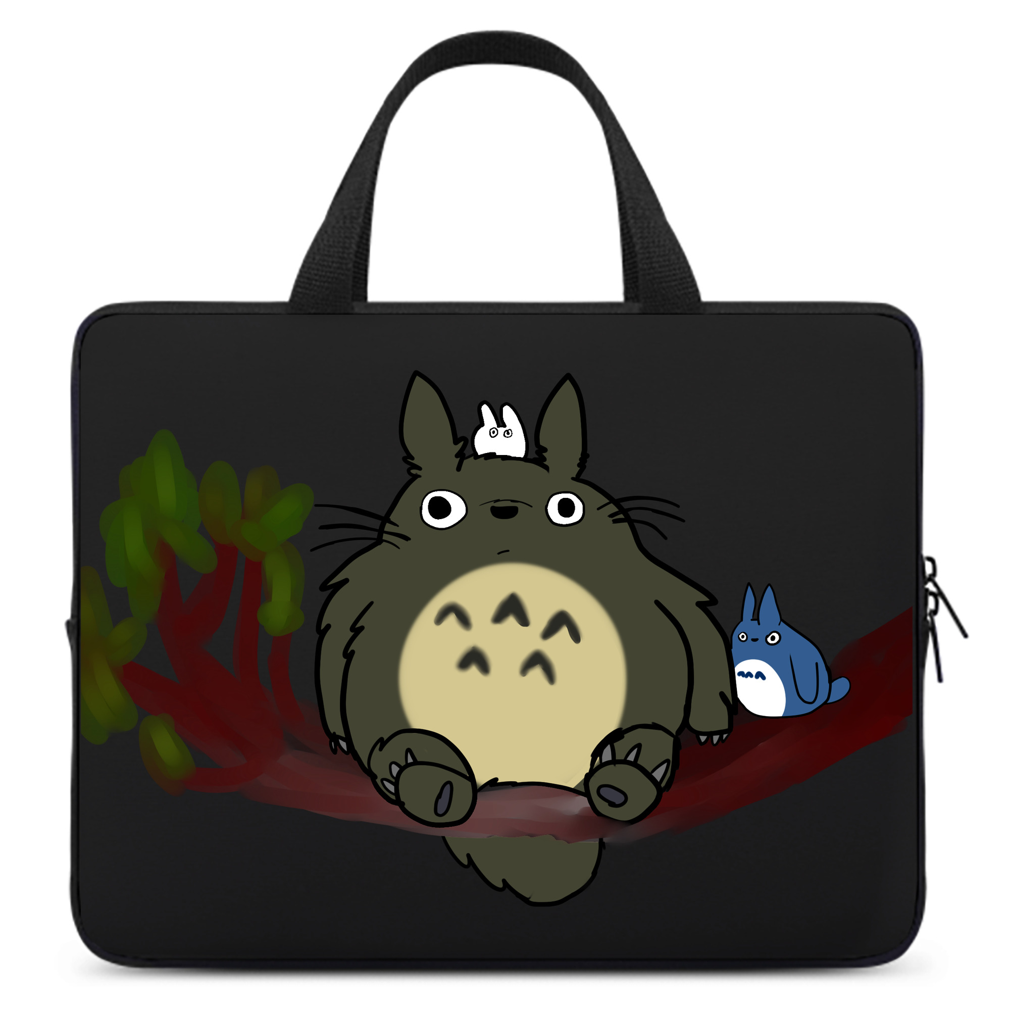 （画像用） となりのトトロ 草壁メイ 草壁サツキ My Neighbor Totoro Satsuki Kusakabe Mei Kusakabe 手提げノートパソコンバッグ