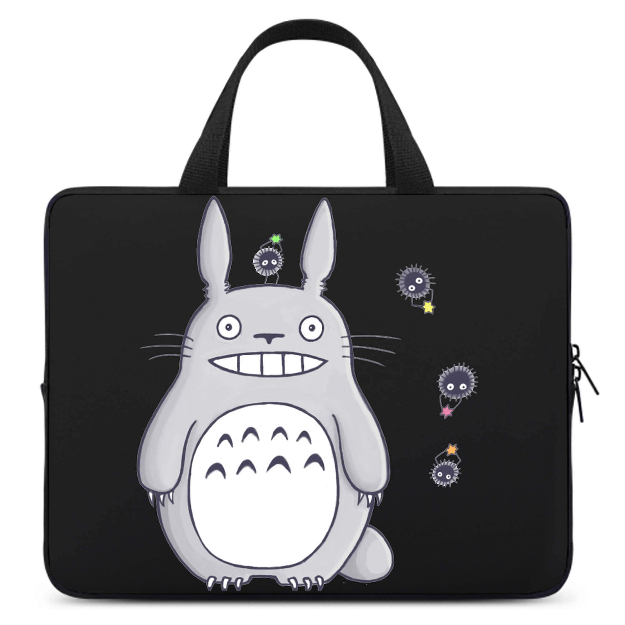 （画像用） となりのトトロ 草壁メイ 草壁サツキ My Neighbor Totoro Satsuki Kusakabe Mei Kusakabe 手提げノートパソコンバッグ