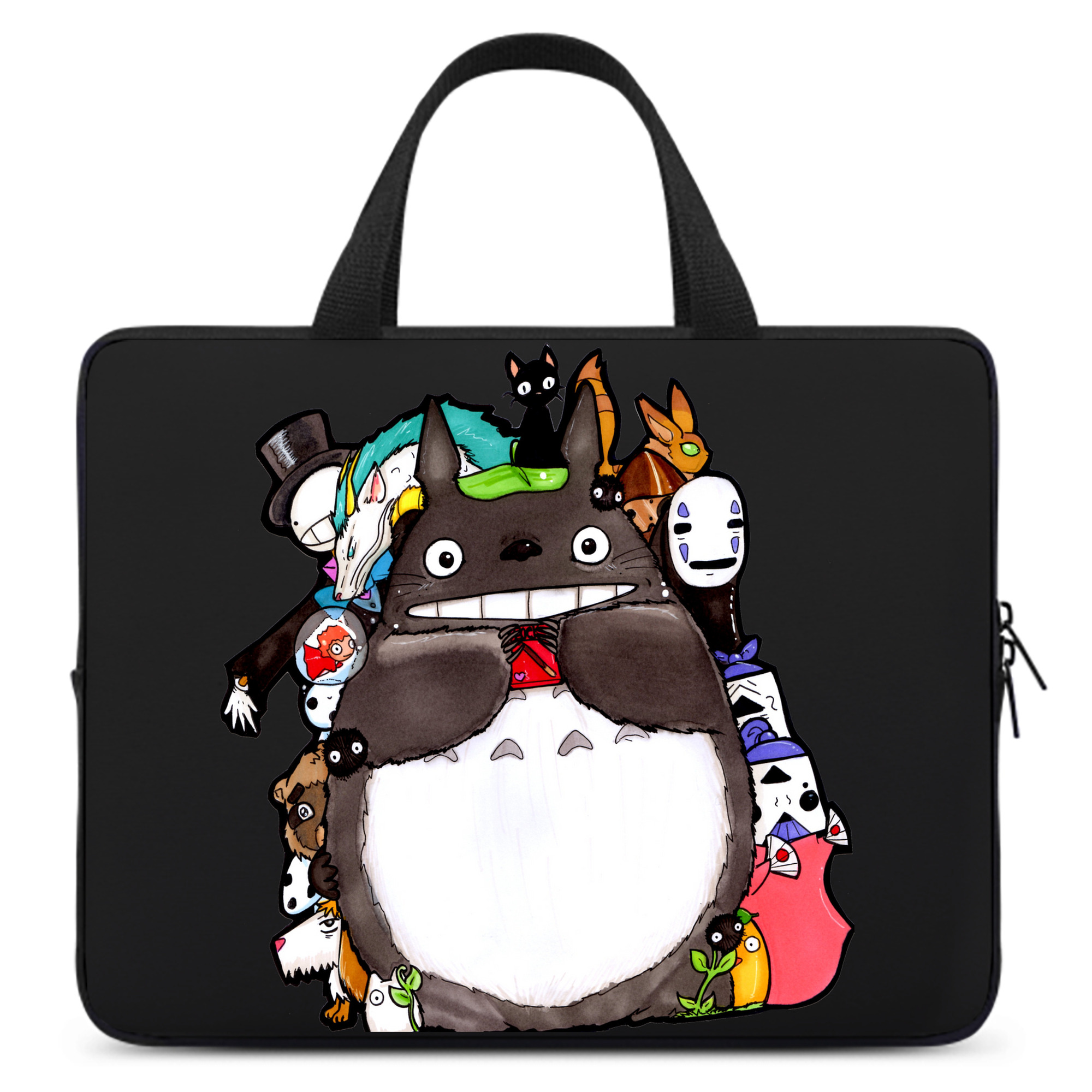 （画像用） となりのトトロ 草壁メイ 草壁サツキ My Neighbor Totoro Satsuki Kusakabe Mei Kusakabe 手提げノートパソコンバッグ