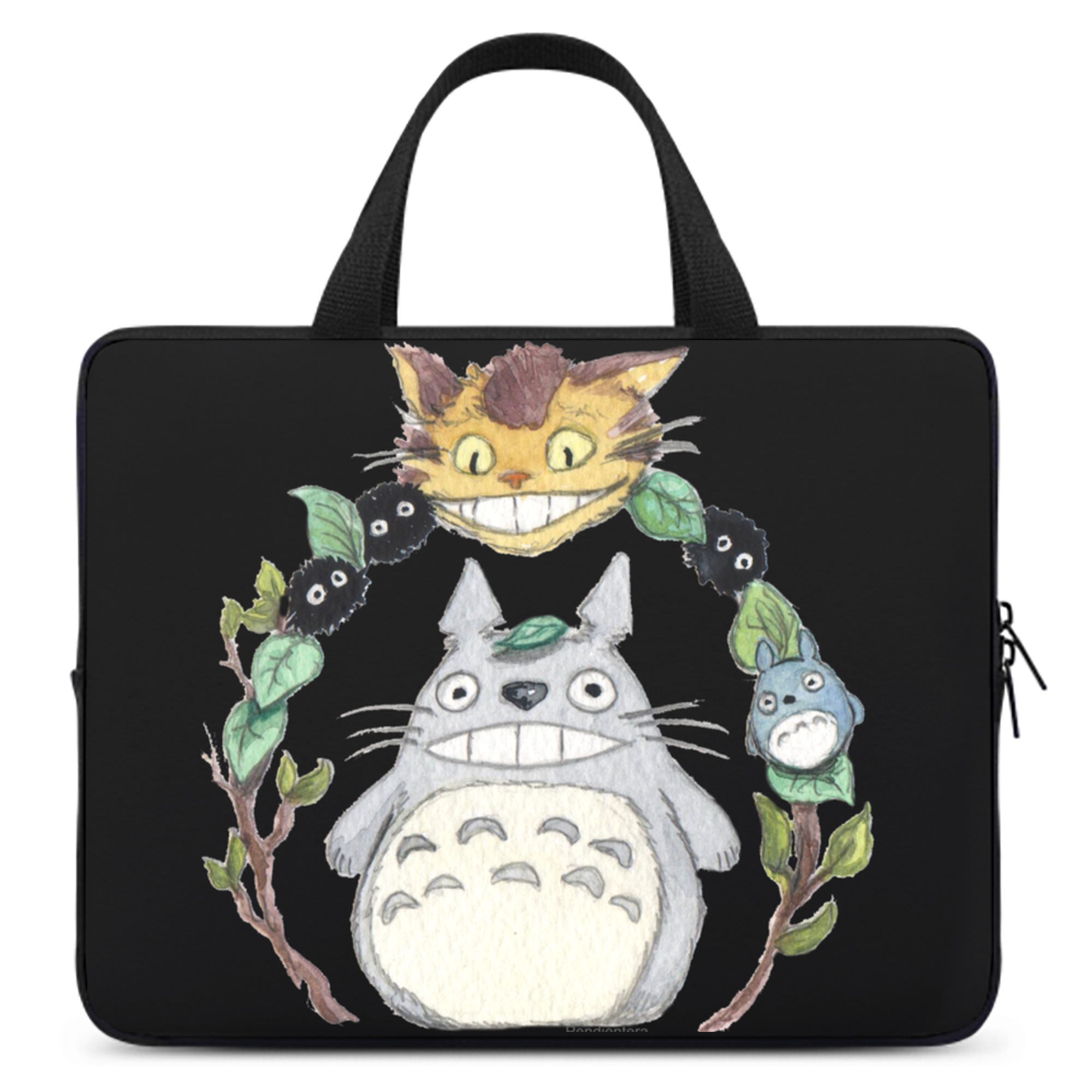 （画像用） となりのトトロ 草壁メイ 草壁サツキ My Neighbor Totoro Satsuki Kusakabe Mei Kusakabe 手提げノートパソコンバッグ