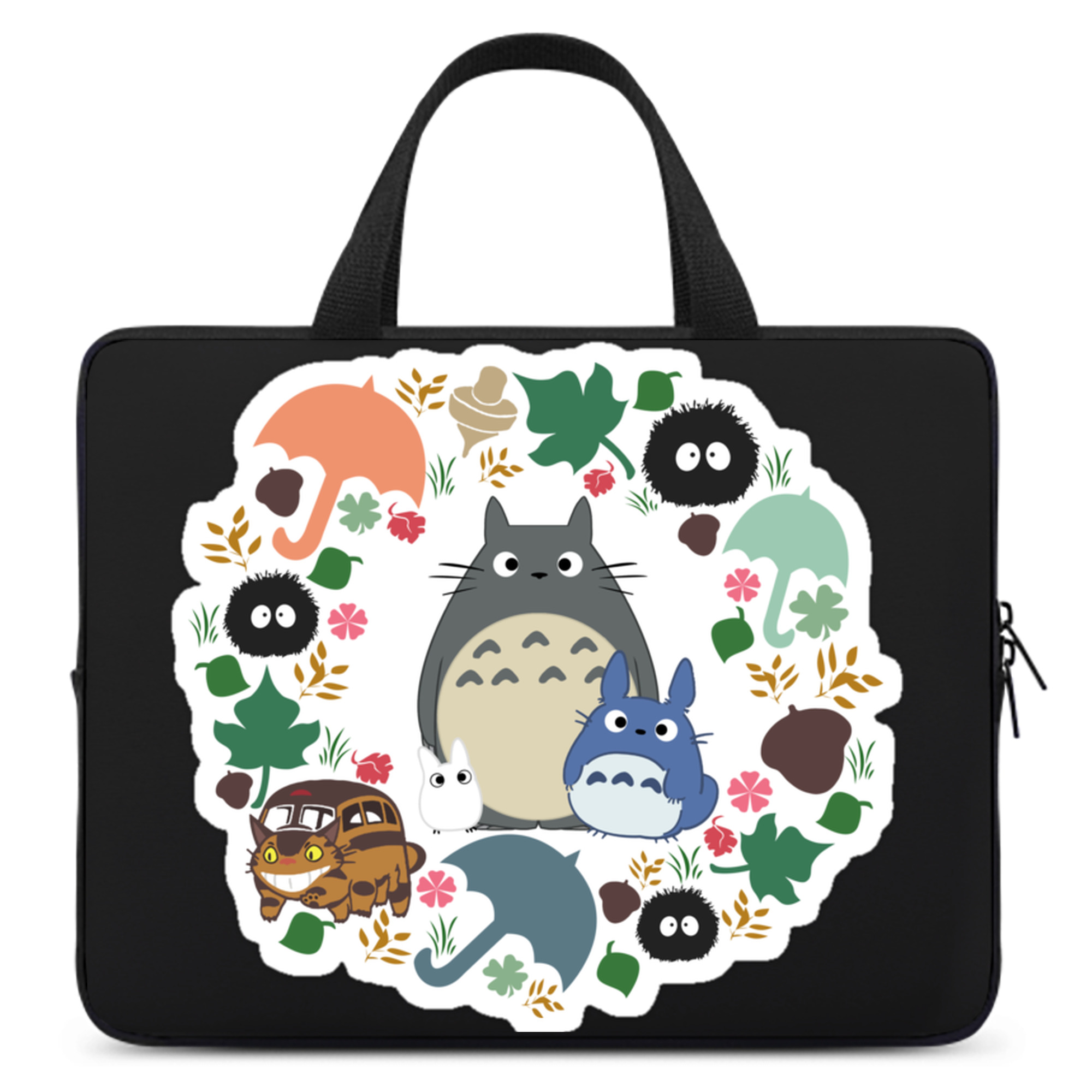 （画像用） となりのトトロ 草壁メイ 草壁サツキ My Neighbor Totoro Satsuki Kusakabe Mei Kusakabe 手提げノートパソコンバッグ
