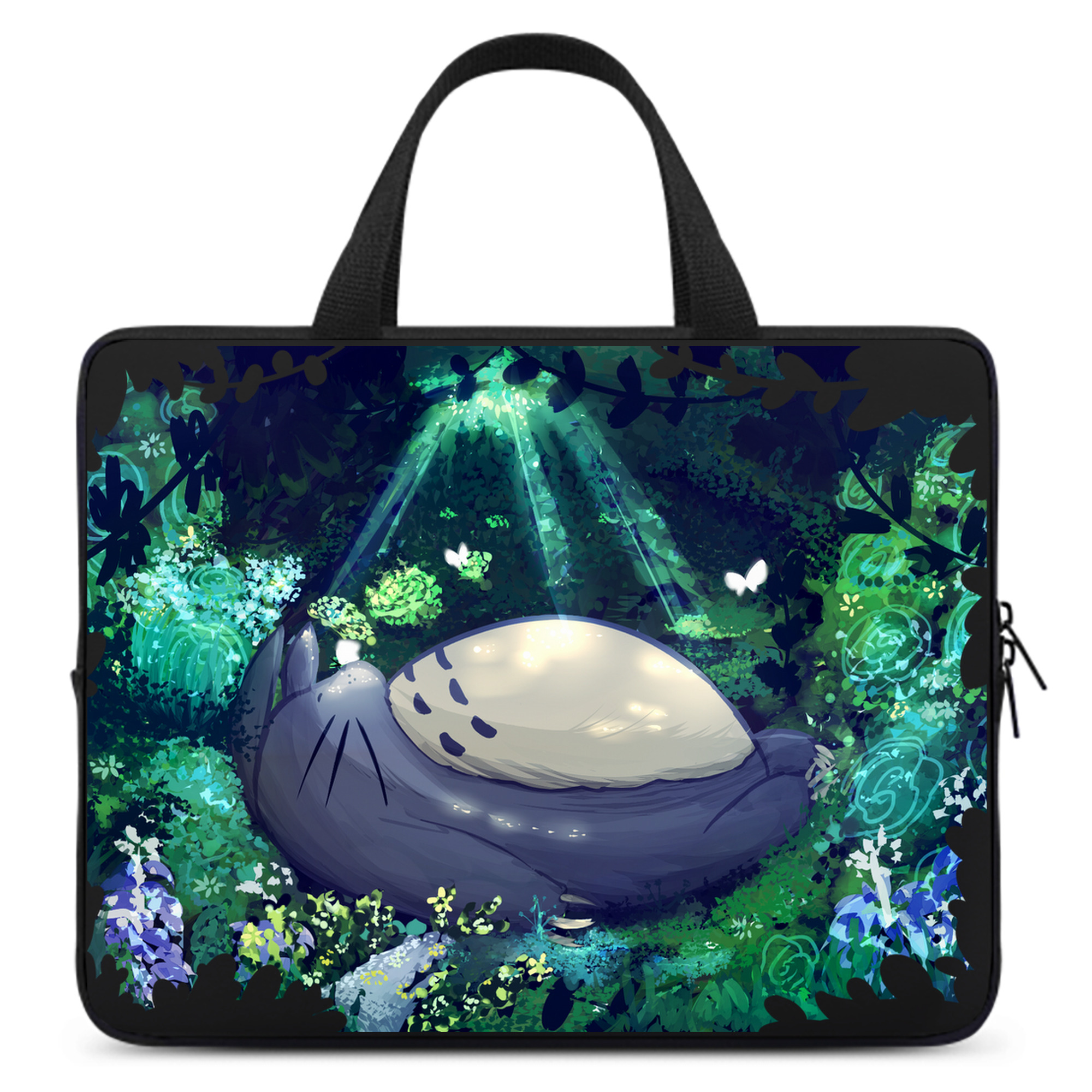（画像用） となりのトトロ 草壁メイ 草壁サツキ My Neighbor Totoro Satsuki Kusakabe Mei Kusakabe 手提げノートパソコンバッグ