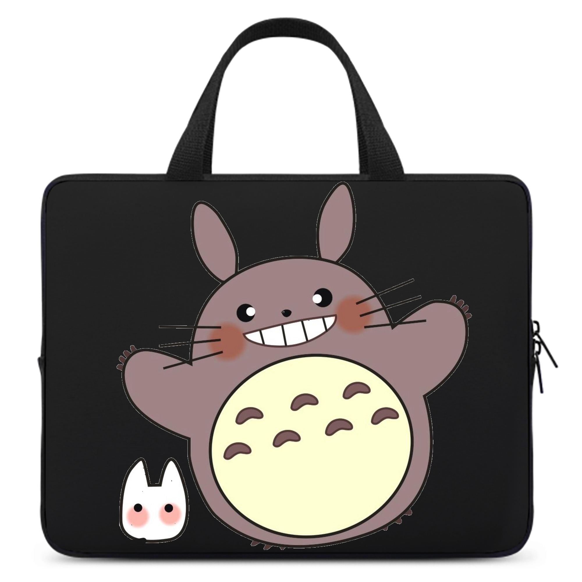 （画像用） となりのトトロ 草壁メイ 草壁サツキ My Neighbor Totoro Satsuki Kusakabe Mei Kusakabe 手提げノートパソコンバッグ