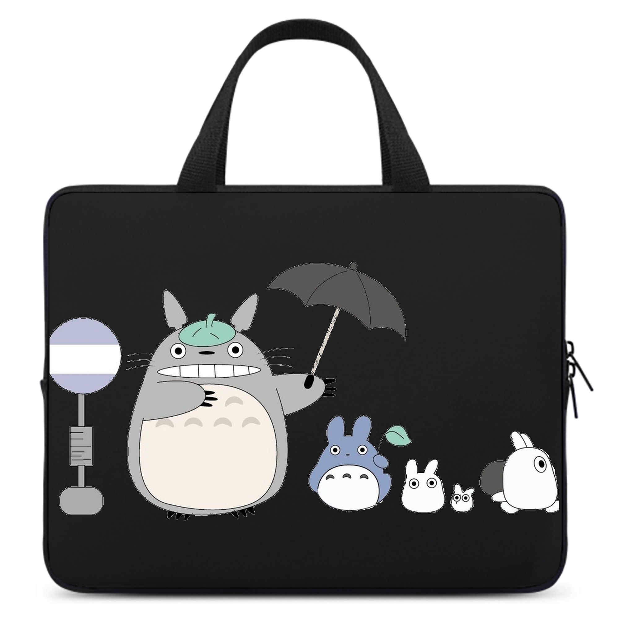 （画像用） となりのトトロ 草壁メイ 草壁サツキ My Neighbor Totoro Satsuki Kusakabe Mei Kusakabe 手提げノートパソコンバッグ