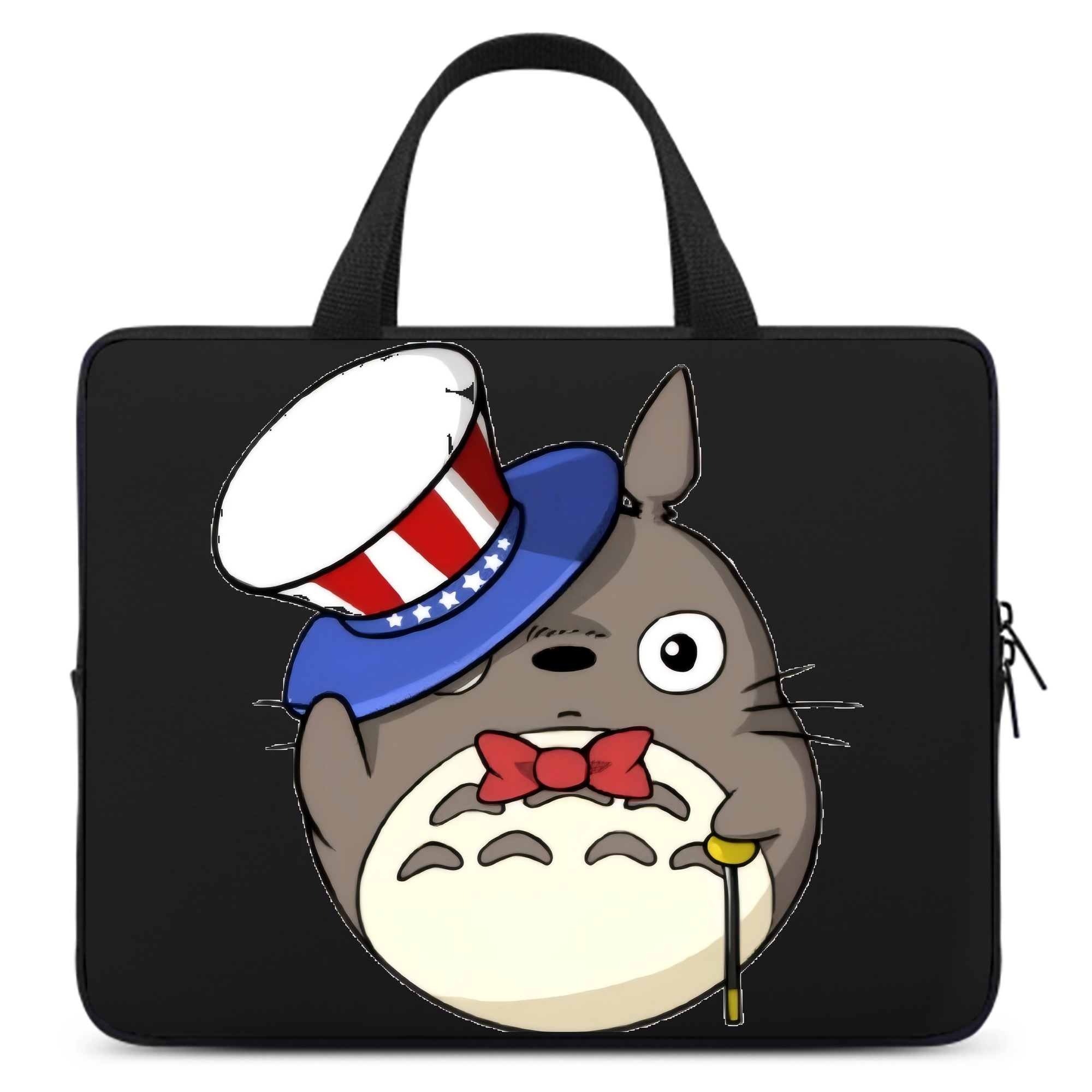 （画像用） となりのトトロ 草壁メイ 草壁サツキ My Neighbor Totoro Satsuki Kusakabe Mei Kusakabe 手提げノートパソコンバッグ