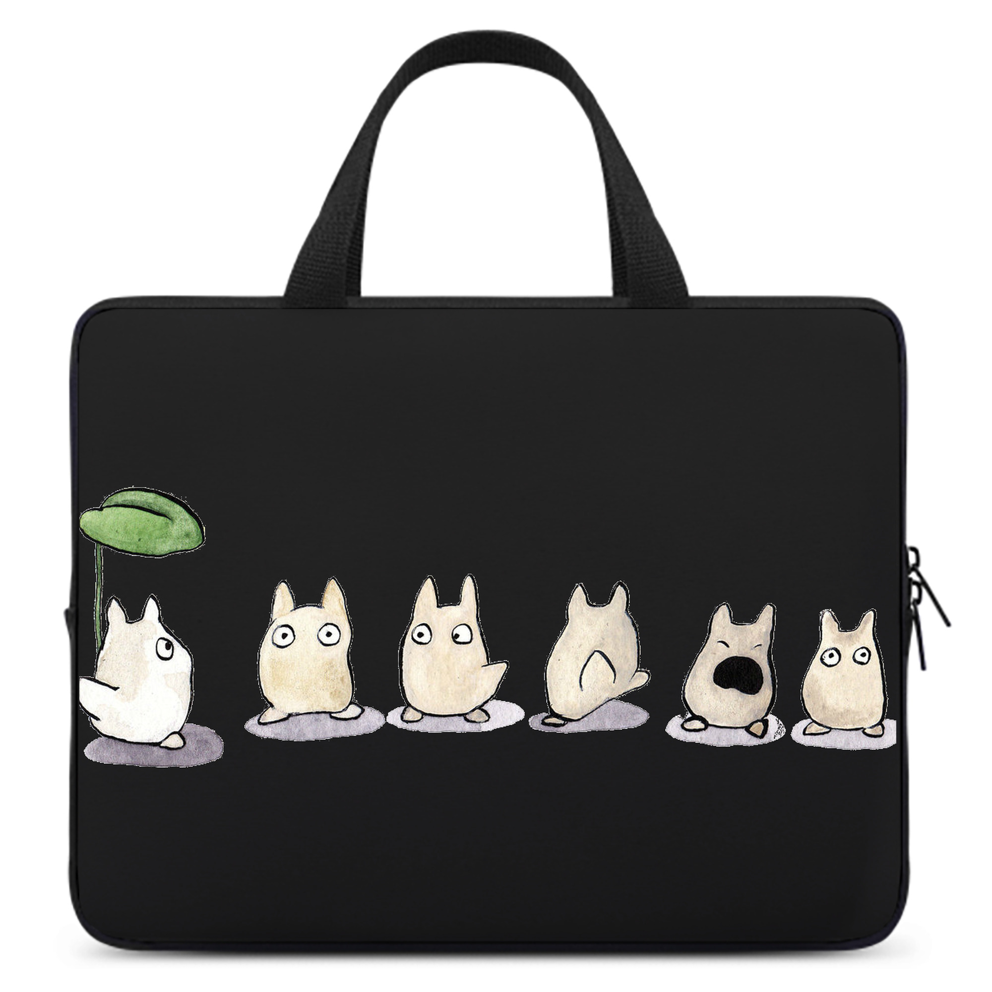 （画像用） となりのトトロ 草壁メイ 草壁サツキ My Neighbor Totoro Satsuki Kusakabe Mei Kusakabe 手提げノートパソコンバッグ