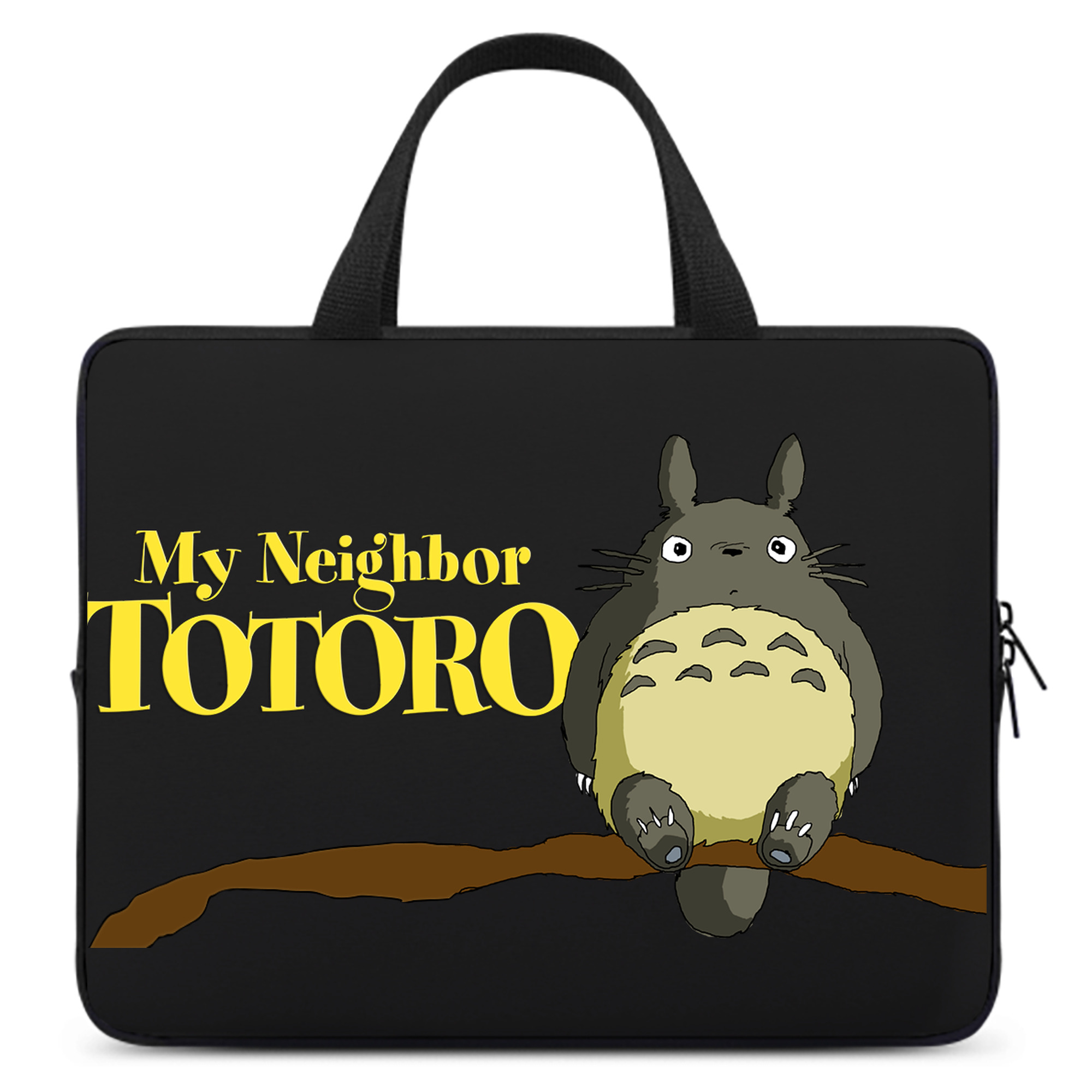 （画像用） となりのトトロ 草壁メイ 草壁サツキ My Neighbor Totoro Satsuki Kusakabe Mei Kusakabe 手提げノートパソコンバッグ