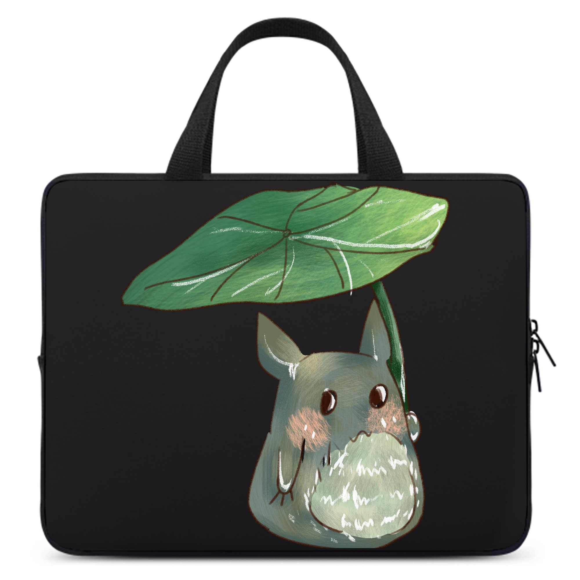 （画像用） となりのトトロ 草壁メイ 草壁サツキ My Neighbor Totoro Satsuki Kusakabe Mei Kusakabe 手提げノートパソコンバッグ