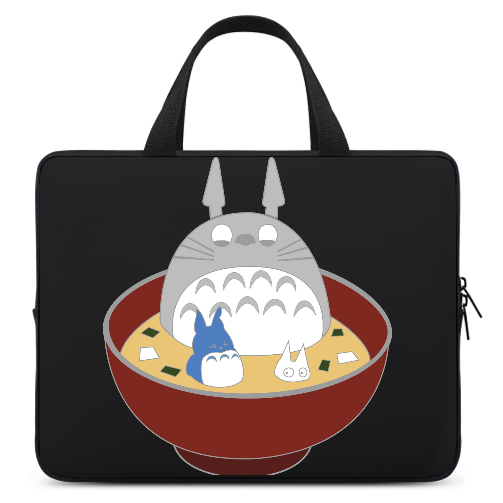 （画像用） となりのトトロ 草壁メイ 草壁サツキ My Neighbor Totoro Satsuki Kusakabe Mei Kusakabe 手提げノートパソコンバッグ