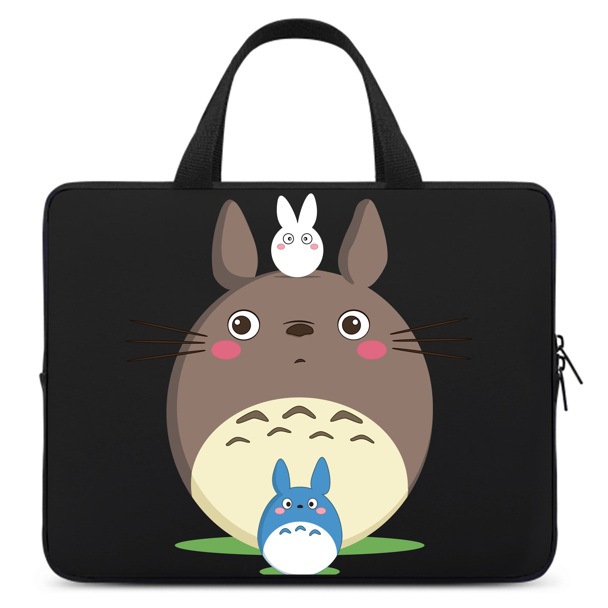 （画像用） となりのトトロ 草壁メイ 草壁サツキ My Neighbor Totoro Satsuki Kusakabe Mei Kusakabe 手提げノートパソコンバッグ