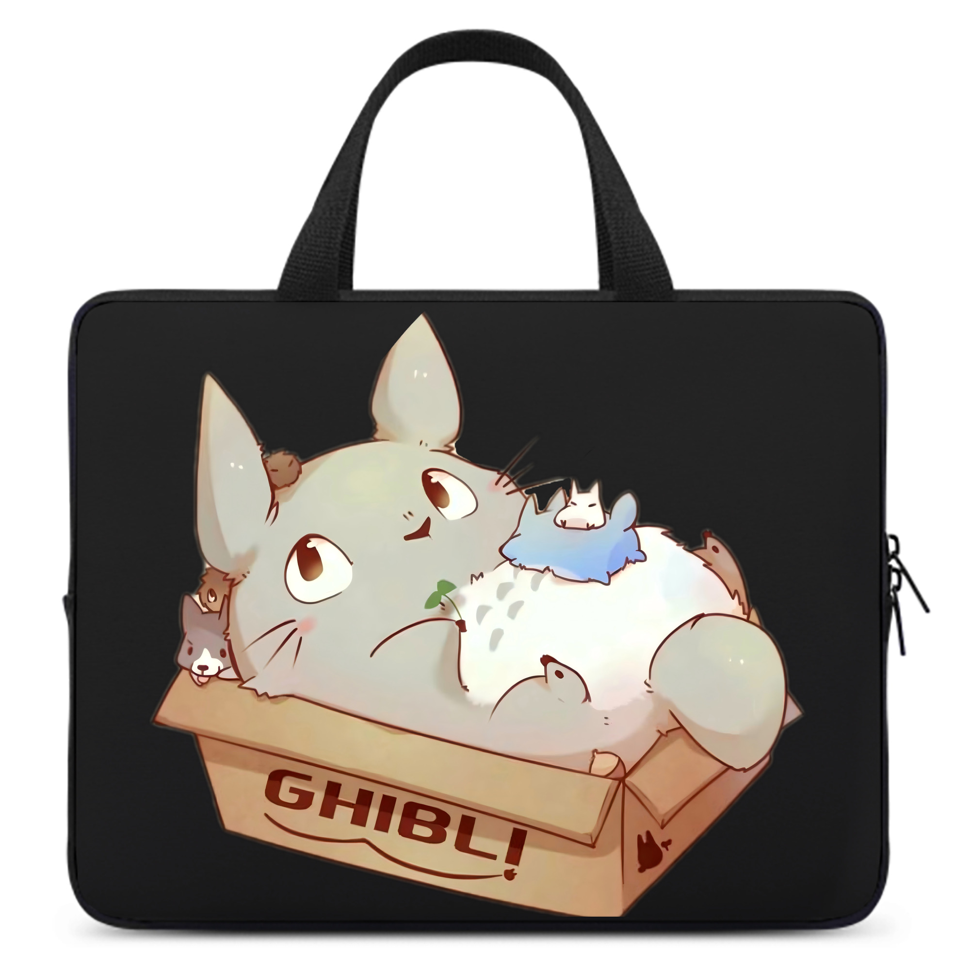 （画像用） となりのトトロ 草壁メイ 草壁サツキ My Neighbor Totoro Satsuki Kusakabe Mei Kusakabe 手提げノートパソコンバッグ
