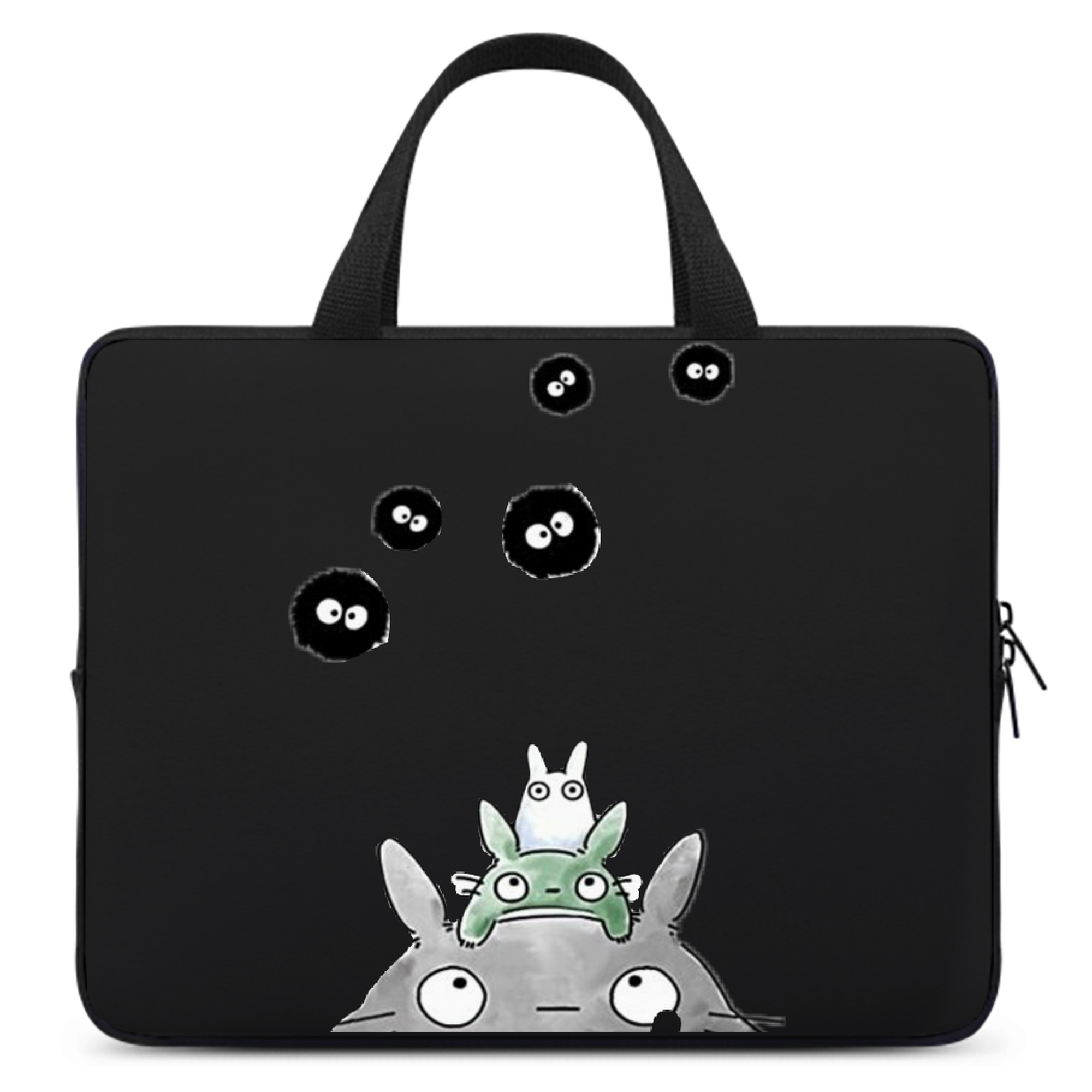 （画像用） となりのトトロ 草壁メイ 草壁サツキ My Neighbor Totoro Satsuki Kusakabe Mei Kusakabe 手提げノートパソコンバッグ