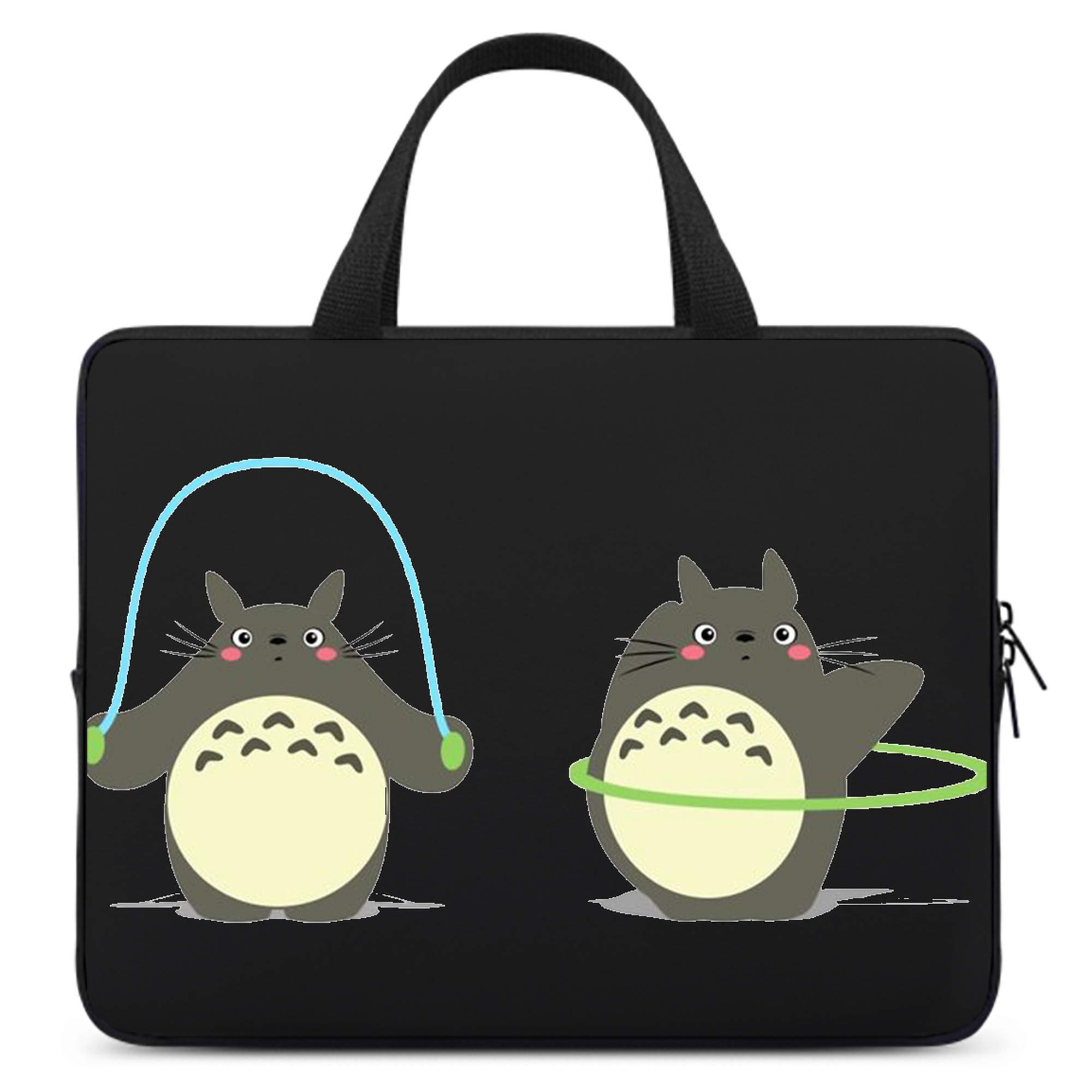 （画像用） となりのトトロ 草壁メイ 草壁サツキ My Neighbor Totoro Satsuki Kusakabe Mei Kusakabe 手提げノートパソコンバッグ