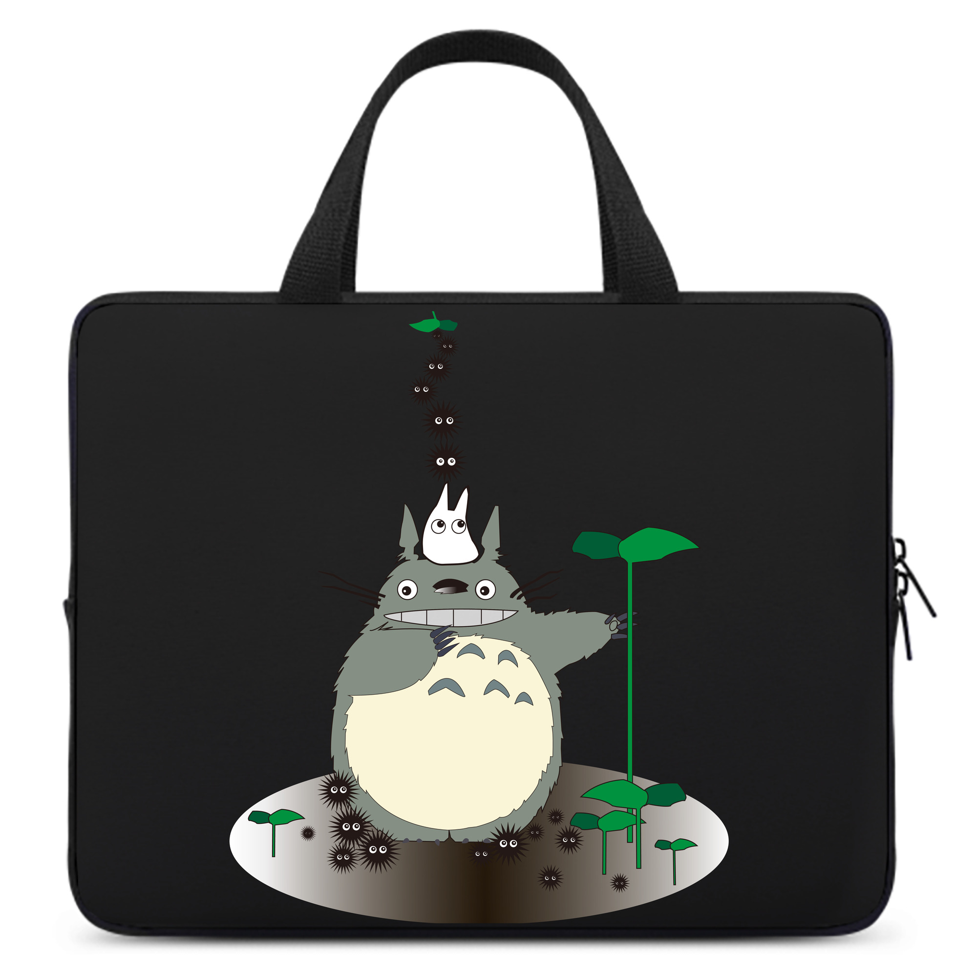 （画像用） となりのトトロ 草壁メイ 草壁サツキ My Neighbor Totoro Satsuki Kusakabe Mei Kusakabe 手提げノートパソコンバッグ