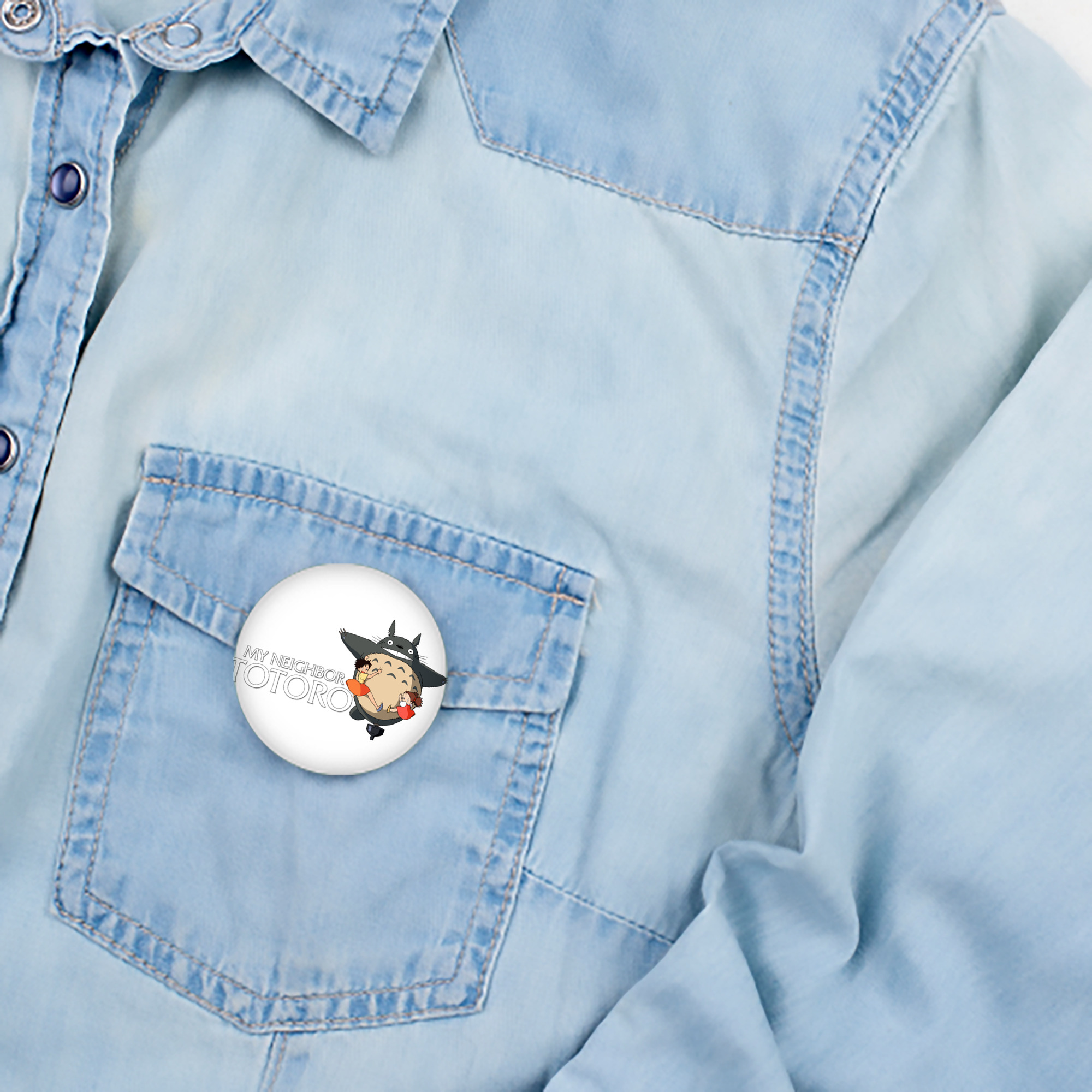 となりのトトロ 草壁メイ 草壁サツキ My Neighbor Totoro Satsuki Kusakabe Mei Kusakabe 6cm 缶バッジ 複数セット