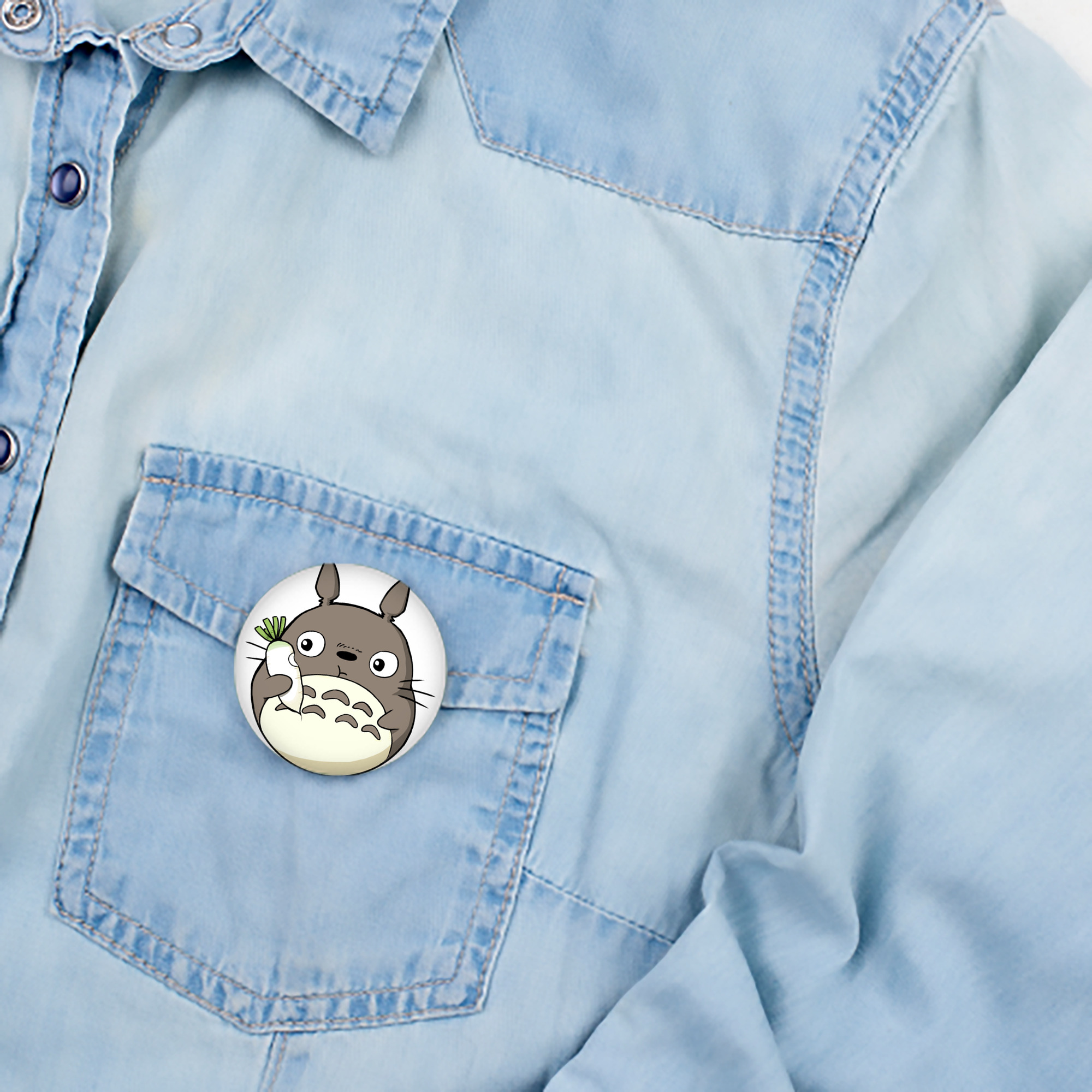 となりのトトロ 草壁メイ 草壁サツキ My Neighbor Totoro Satsuki Kusakabe Mei Kusakabe 6cm 缶バッジ 複数セット
