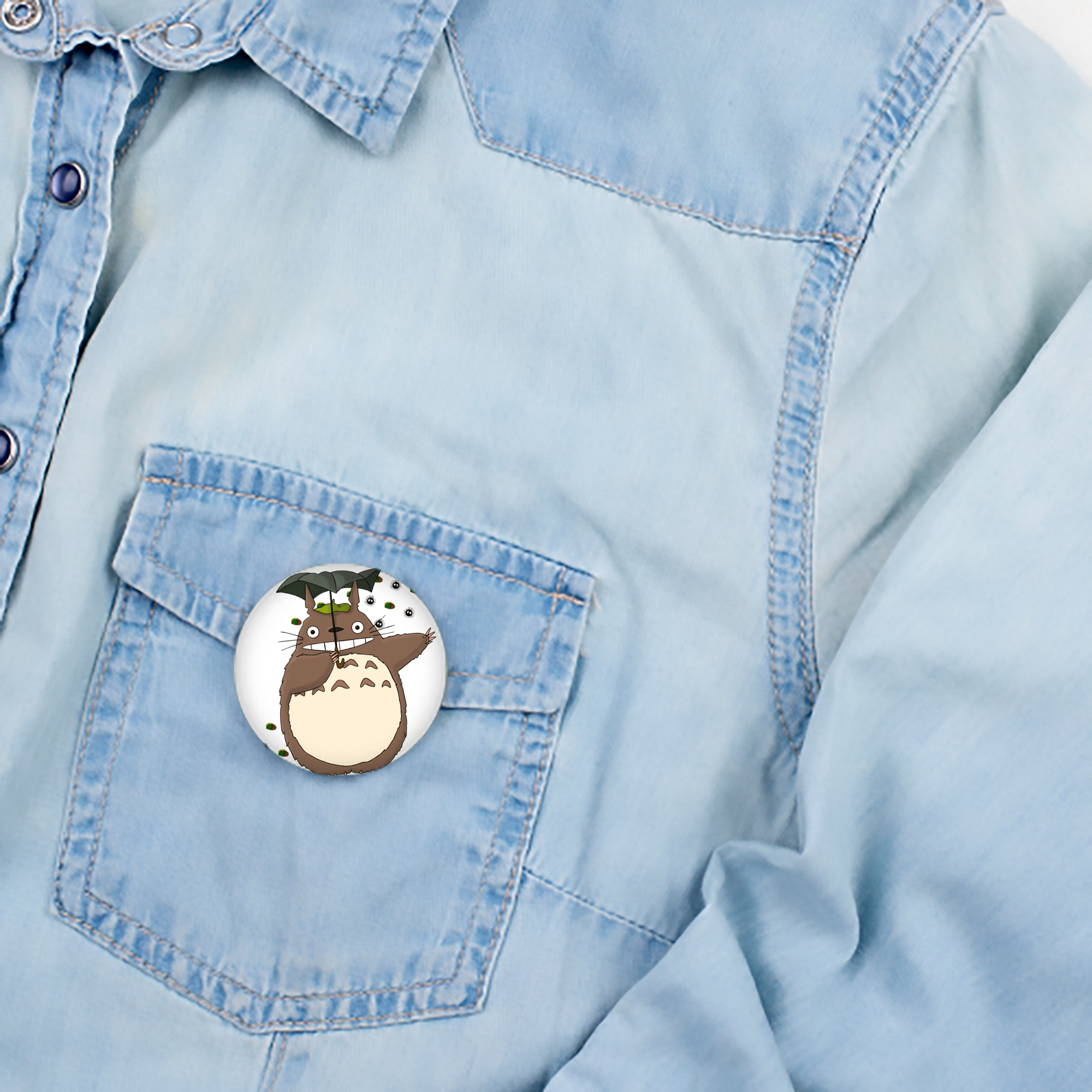 となりのトトロ 草壁メイ 草壁サツキ My Neighbor Totoro Satsuki Kusakabe Mei Kusakabe 6cm 缶バッジ 複数セット