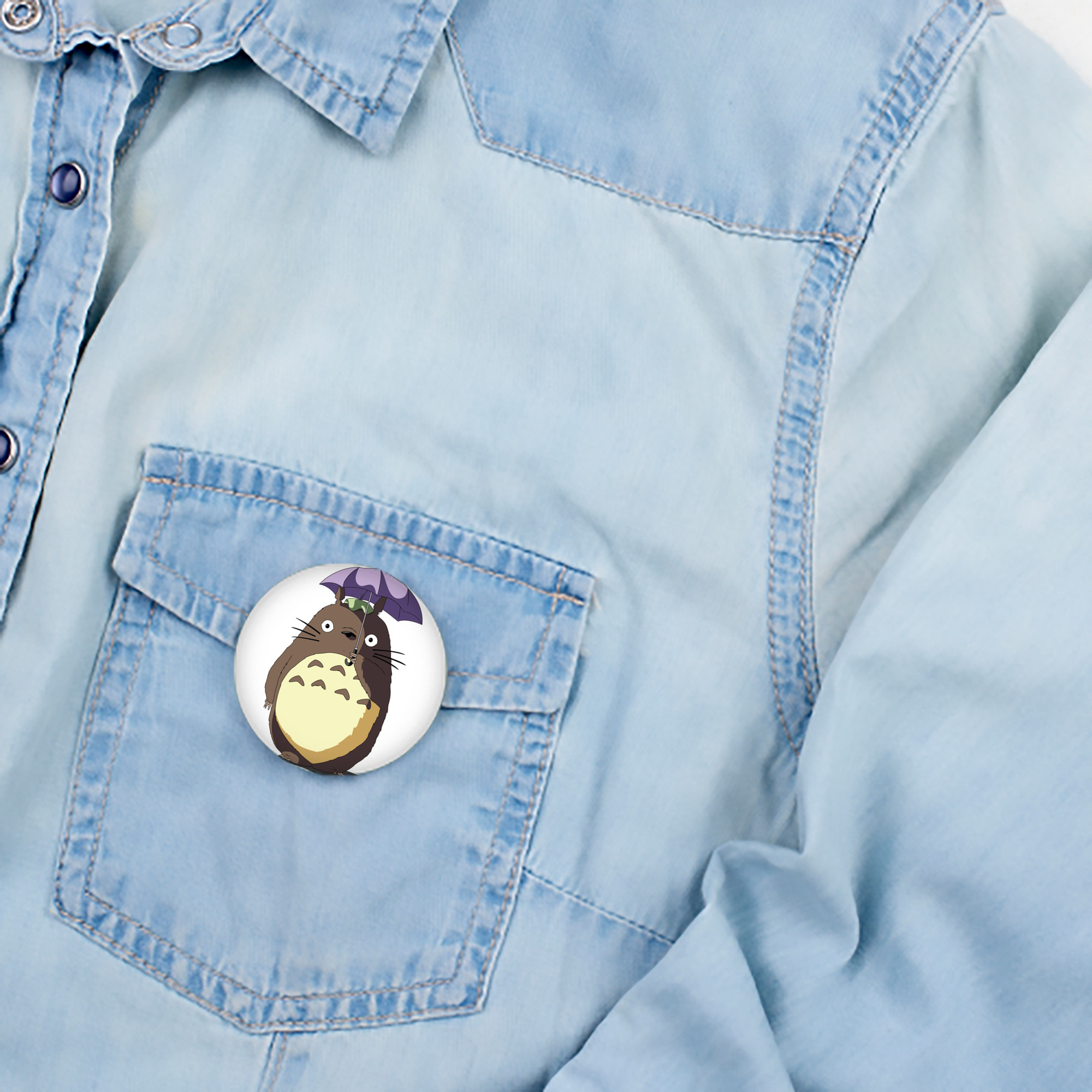 となりのトトロ 草壁メイ 草壁サツキ My Neighbor Totoro Satsuki Kusakabe Mei Kusakabe 6cm 缶バッジ 複数セット
